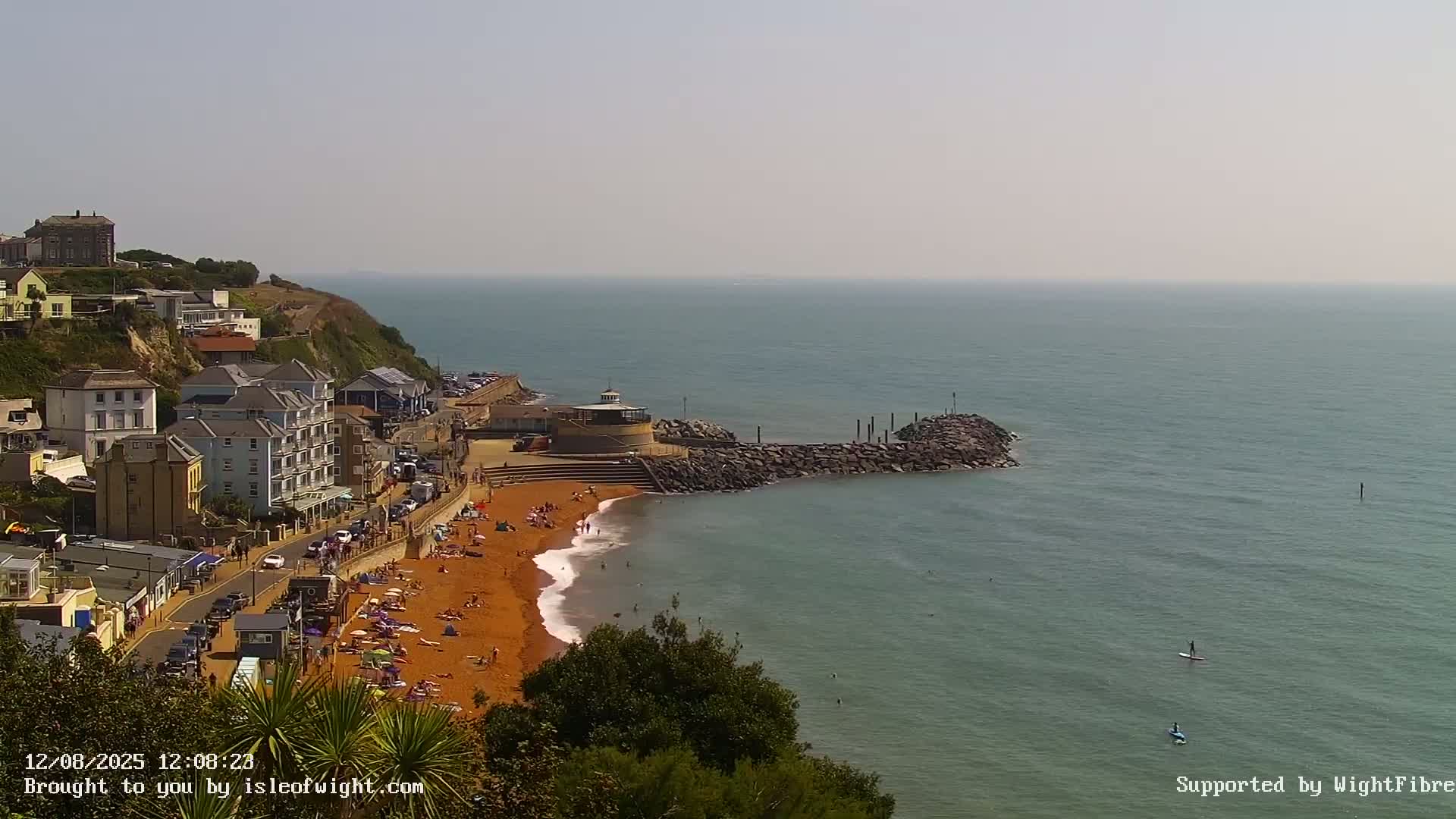 Ventnor Beach Live Cam - Ventnor, Isle of Wight, South East, England, United Kingdom