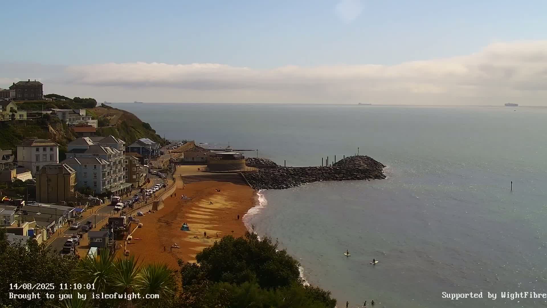 Ventnor Beach Live Cam - Ventnor, Isle of Wight, South East, England, United Kingdom
