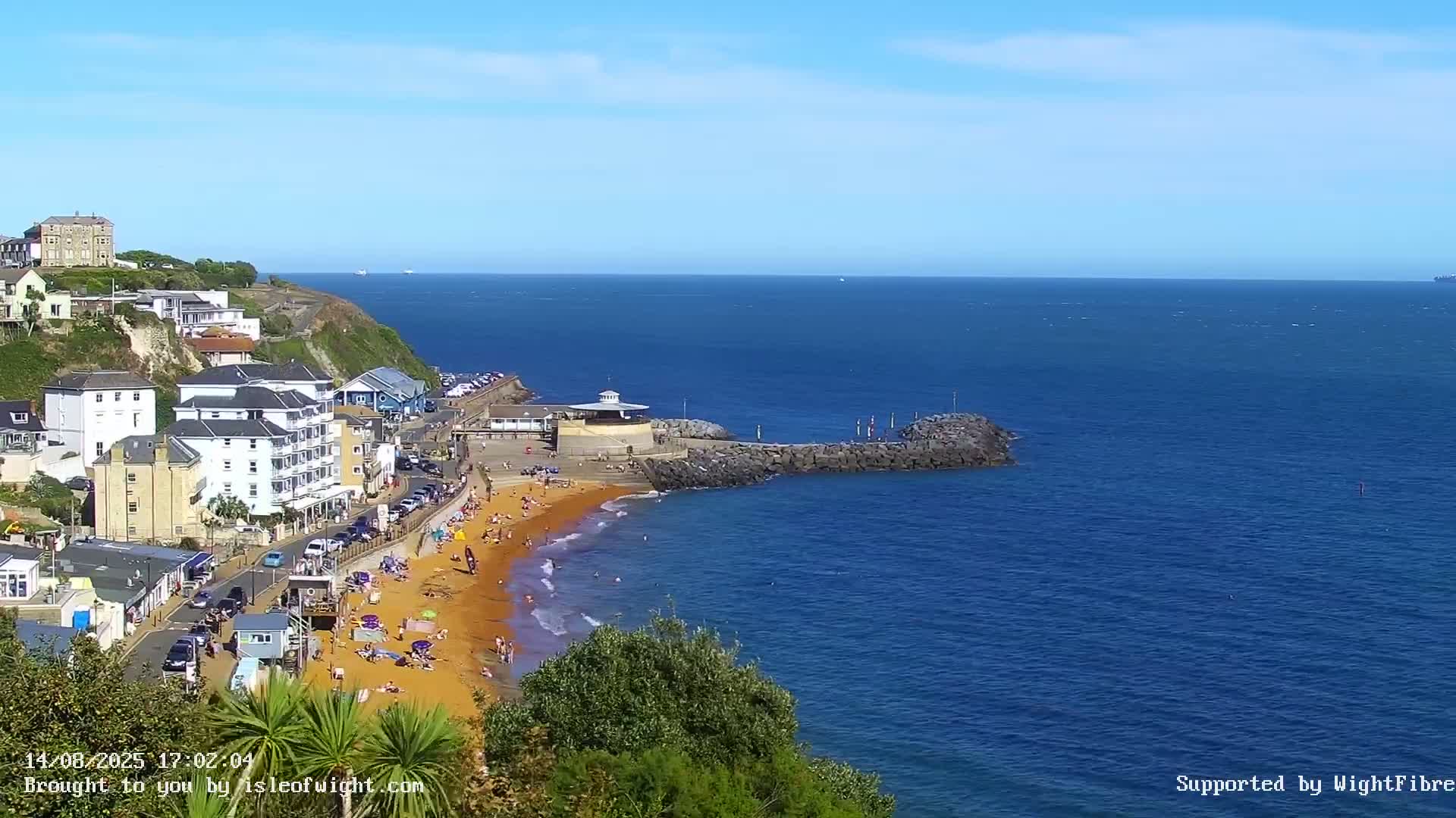 Ventnor Beach Live Cam - Ventnor, Isle of Wight, South East, England, United Kingdom