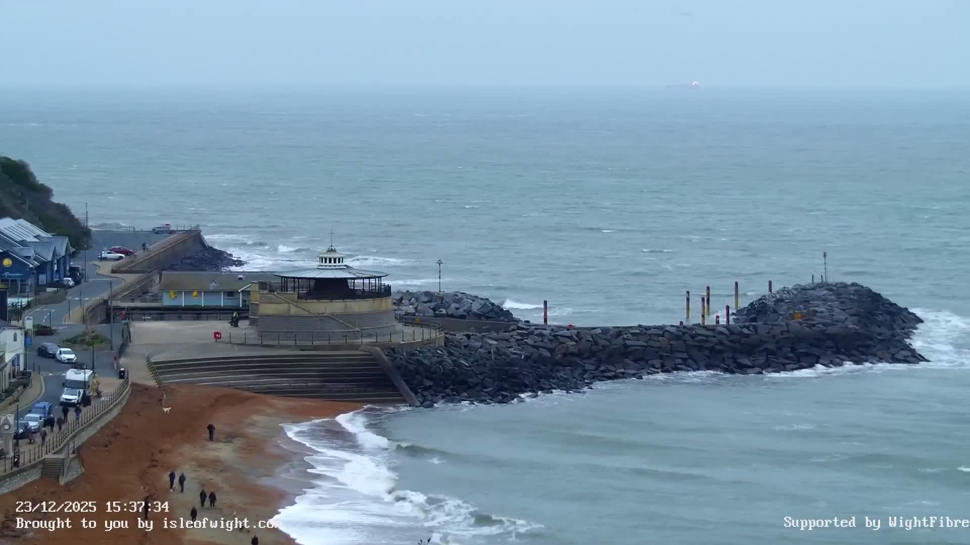 Ventnor Beach Live Cam - Ventnor, Isle of Wight, South East, England, United Kingdom