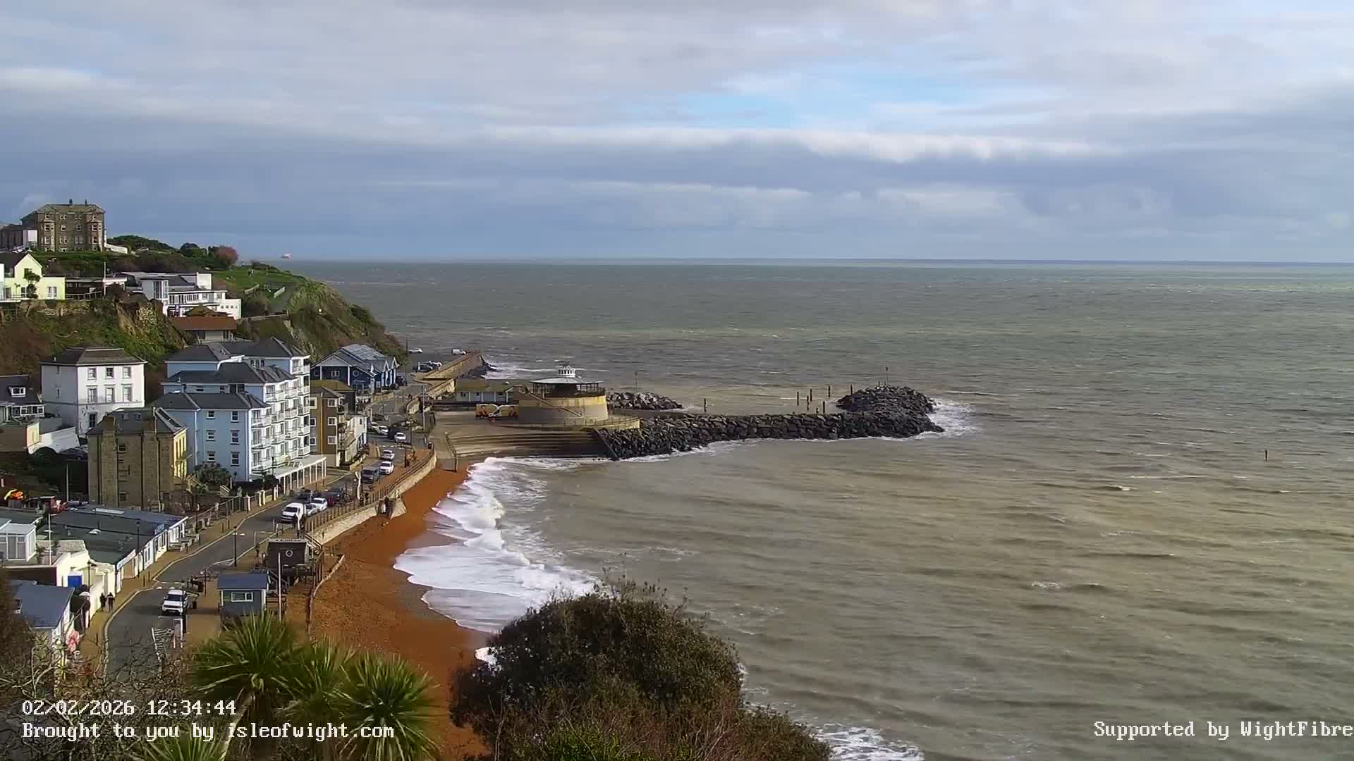 Ventnor Beach Live Cam - Ventnor, Isle of Wight, South East, England, United Kingdom