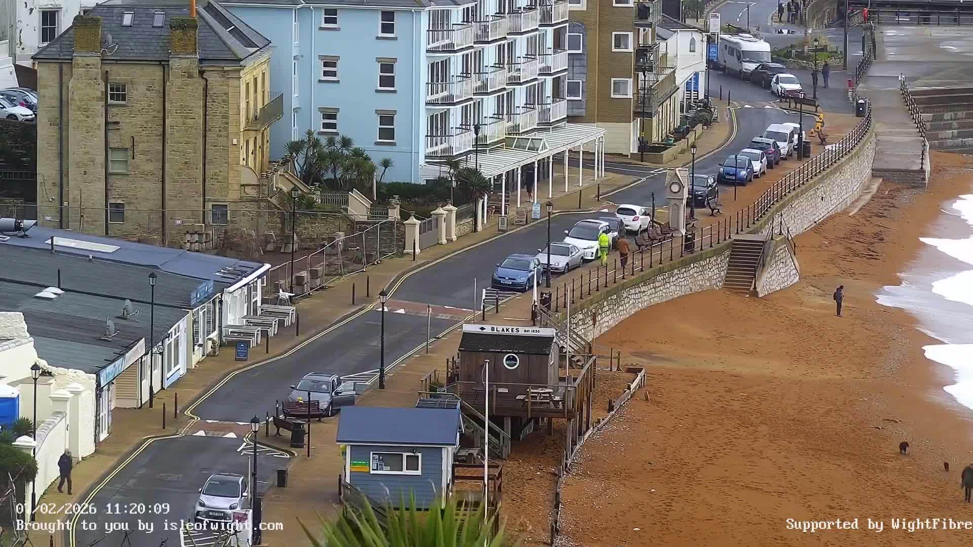 Ventnor Beach Live Cam - Ventnor, Isle of Wight, South East, England, United Kingdom
