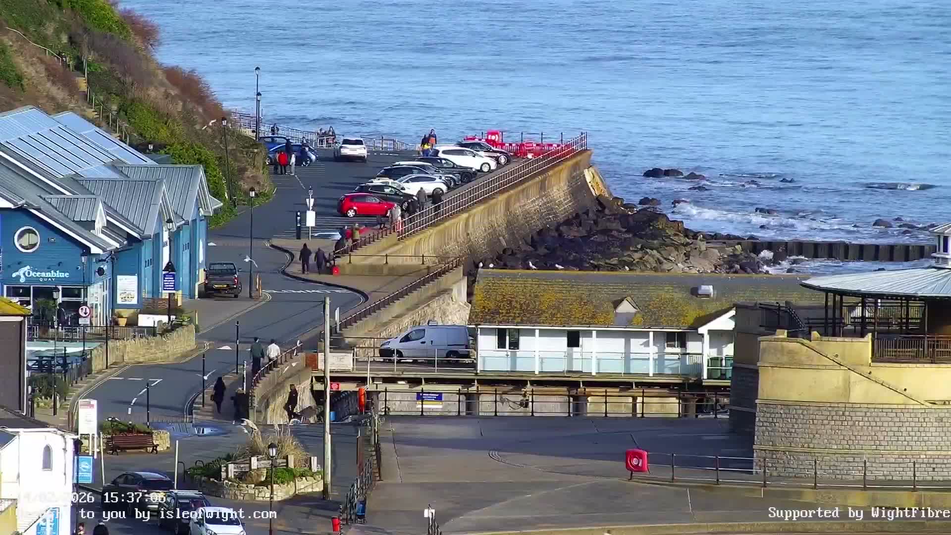 Ventnor Beach Live Cam - Ventnor, Isle of Wight, South East, England, United Kingdom