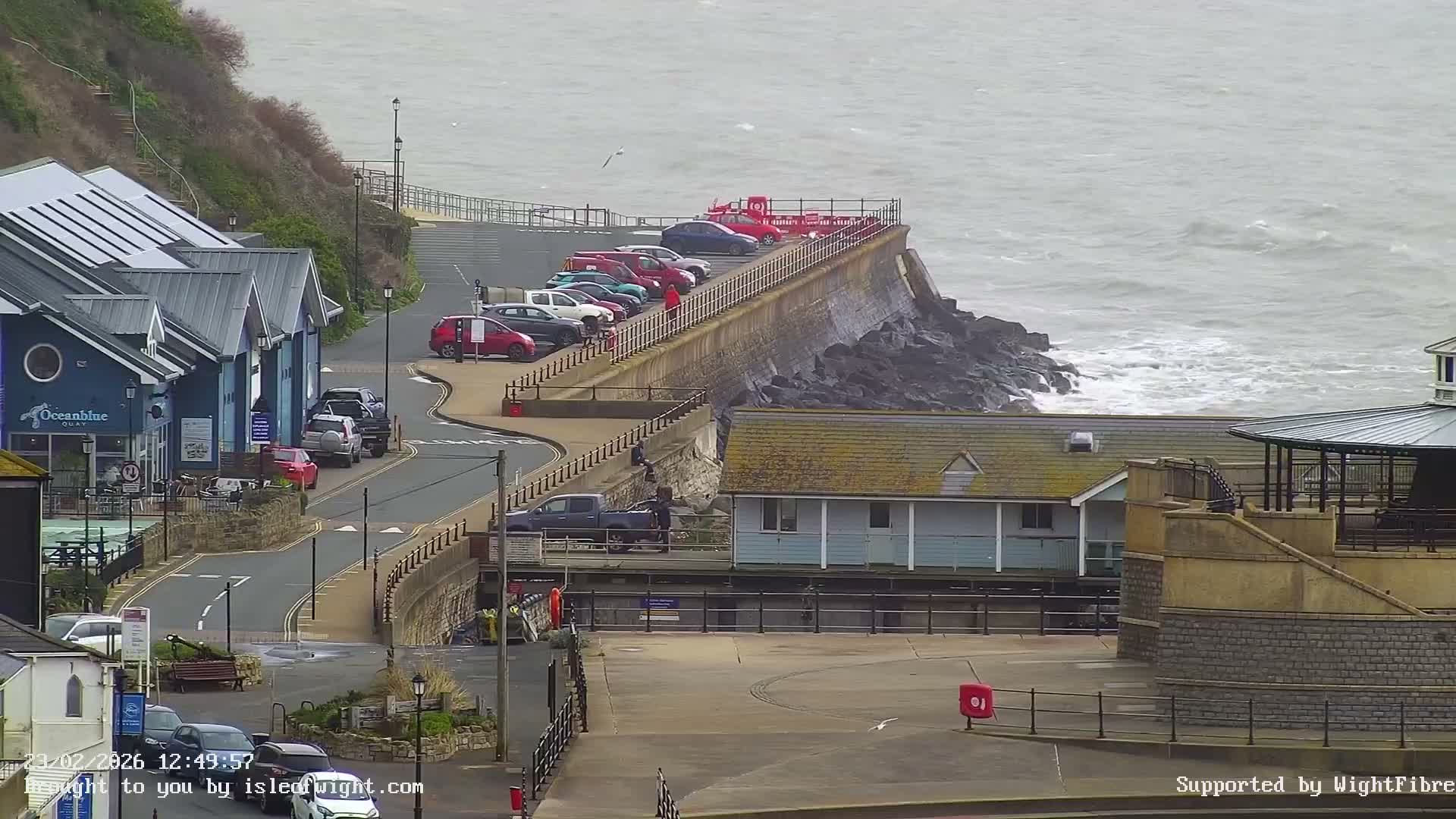 Ventnor Beach Live Cam - Ventnor, Isle of Wight, South East, England, United Kingdom