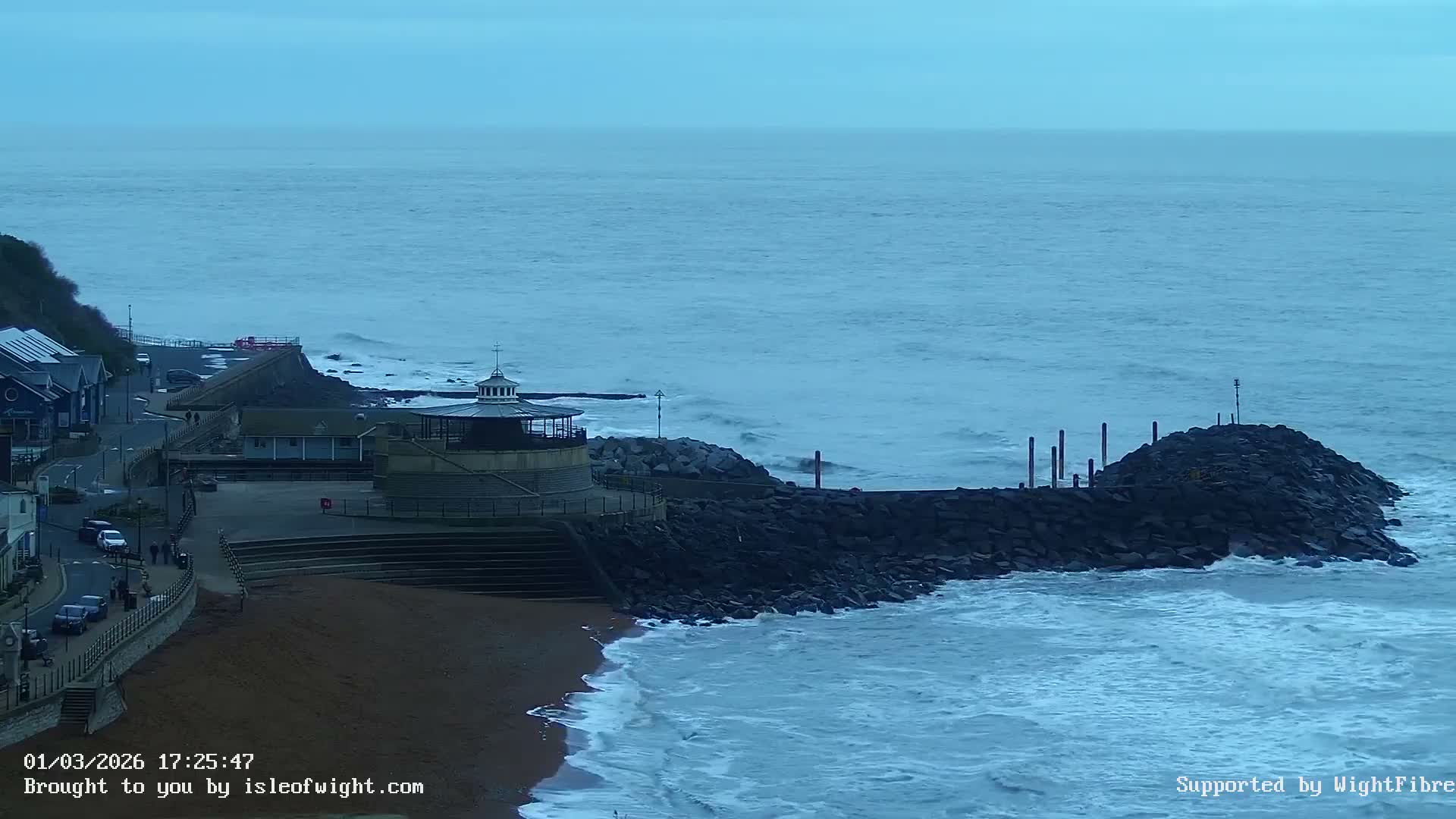 Ventnor Beach Live Cam - Ventnor, Isle of Wight, South East, England, United Kingdom