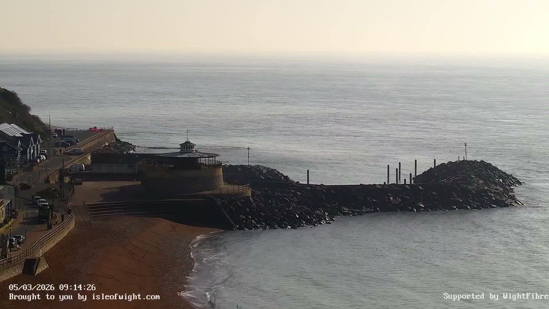 Ventnor Beach Live Cam - Ventnor, Isle of Wight, South East, England, United Kingdom