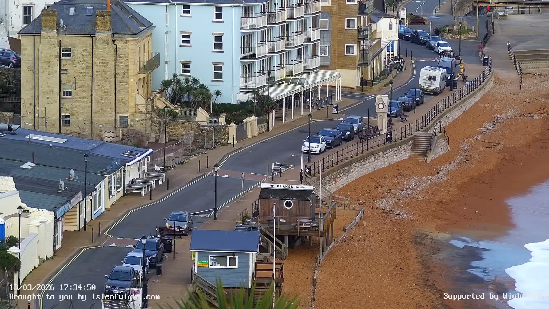 Ventnor Beach Live Cam - Ventnor, Isle of Wight, South East, England, United Kingdom