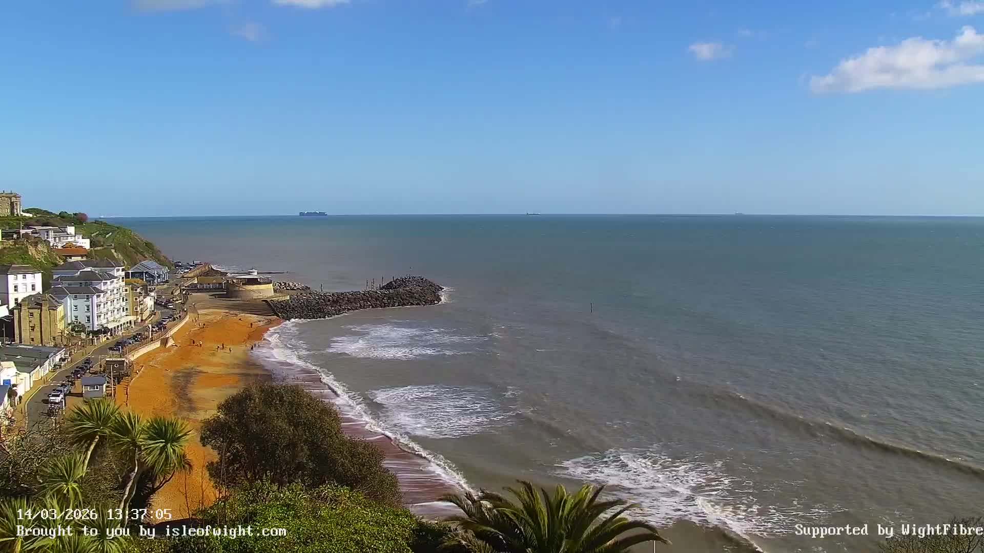 Ventnor Beach Live Cam - Ventnor, Isle of Wight, South East, England, United Kingdom