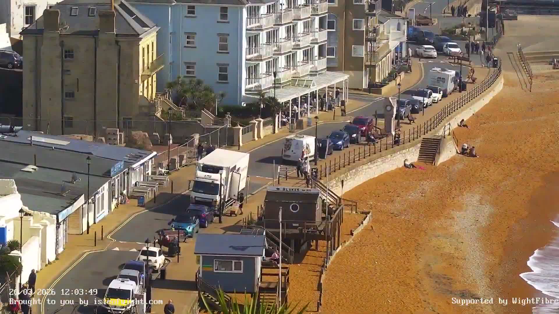 Ventnor Beach Live Cam - Ventnor, Isle of Wight, South East, England, United Kingdom