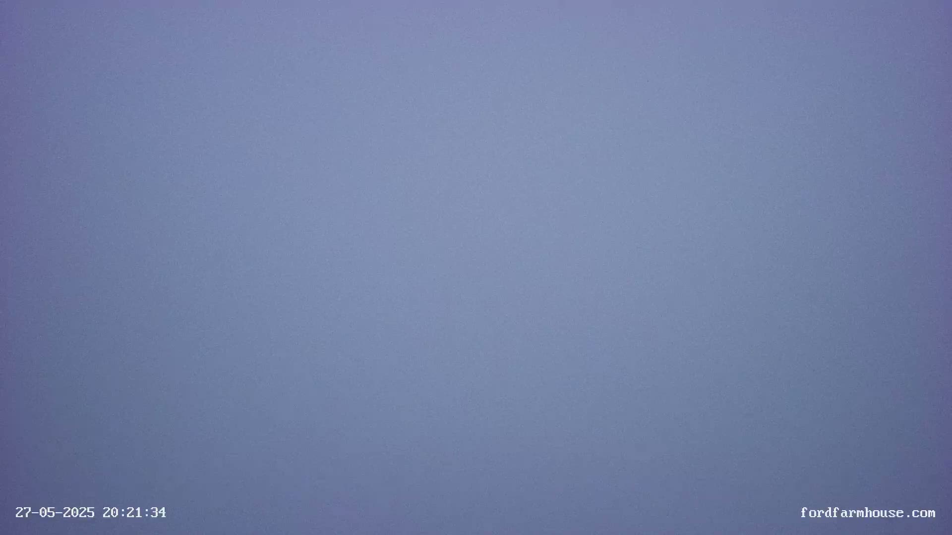 A solid, light-purple sky is visible.