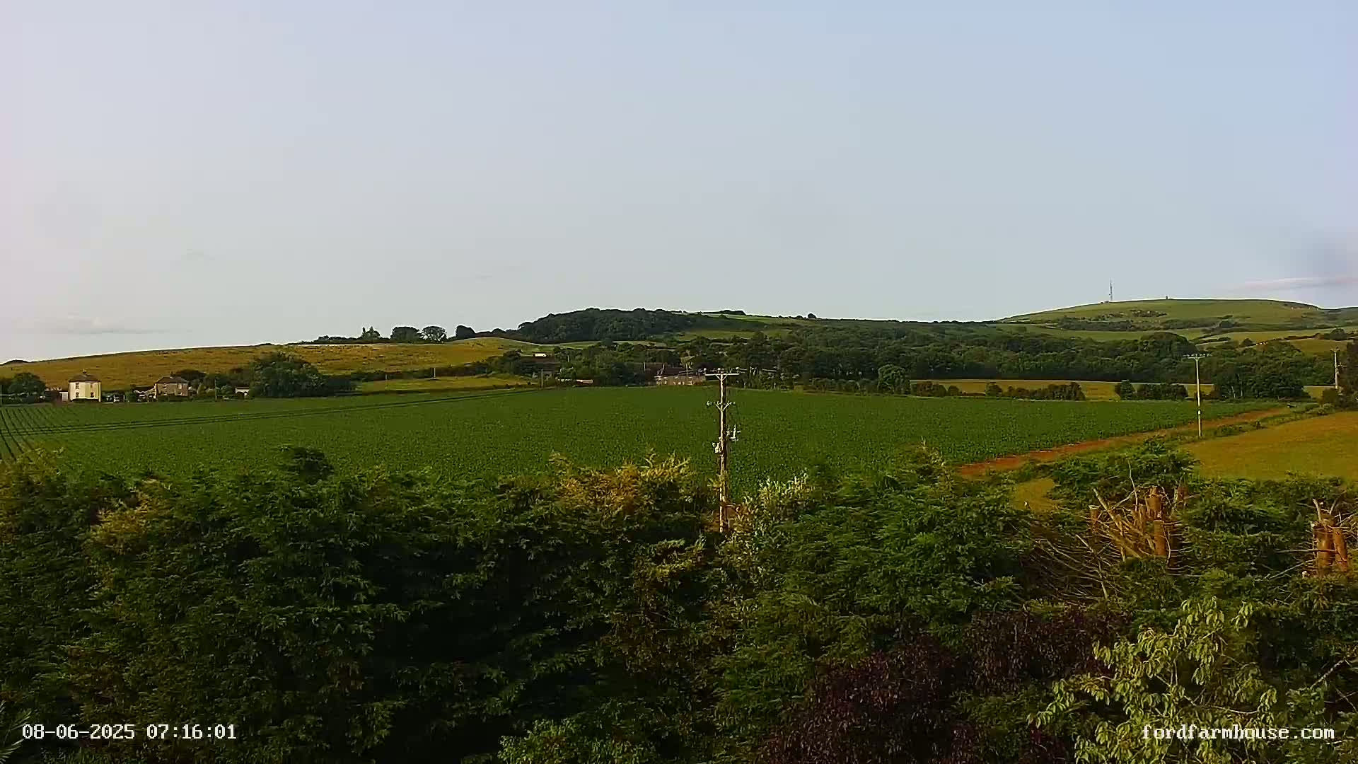 Whitwell Ford Farm House Countryside Live Cam - Whitwell, Isle of Wight, South East, England, United Kingdom