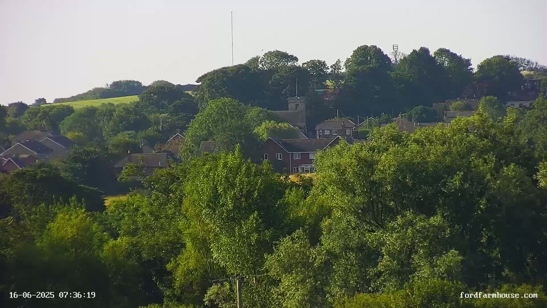 Whitwell Ford Farm House Countryside Live Cam - Whitwell, Isle of Wight, South East, England, United Kingdom