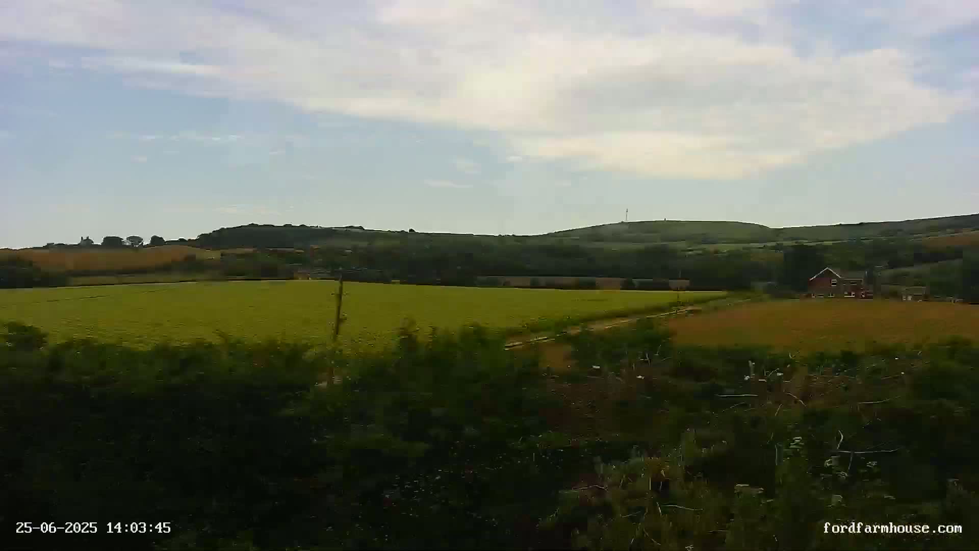 Whitwell Ford Farm House Countryside Live Cam - Whitwell, Isle of Wight, South East, England, United Kingdom