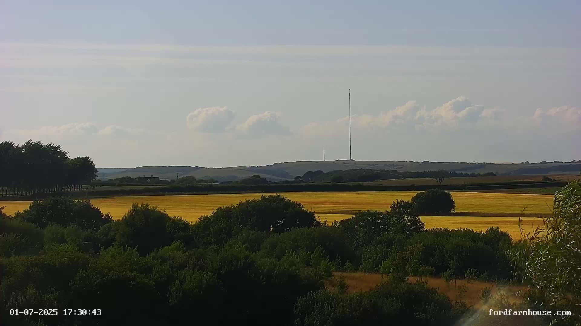 Whitwell Ford Farm House Countryside Live Cam - Whitwell, Isle of Wight, South East, England, United Kingdom