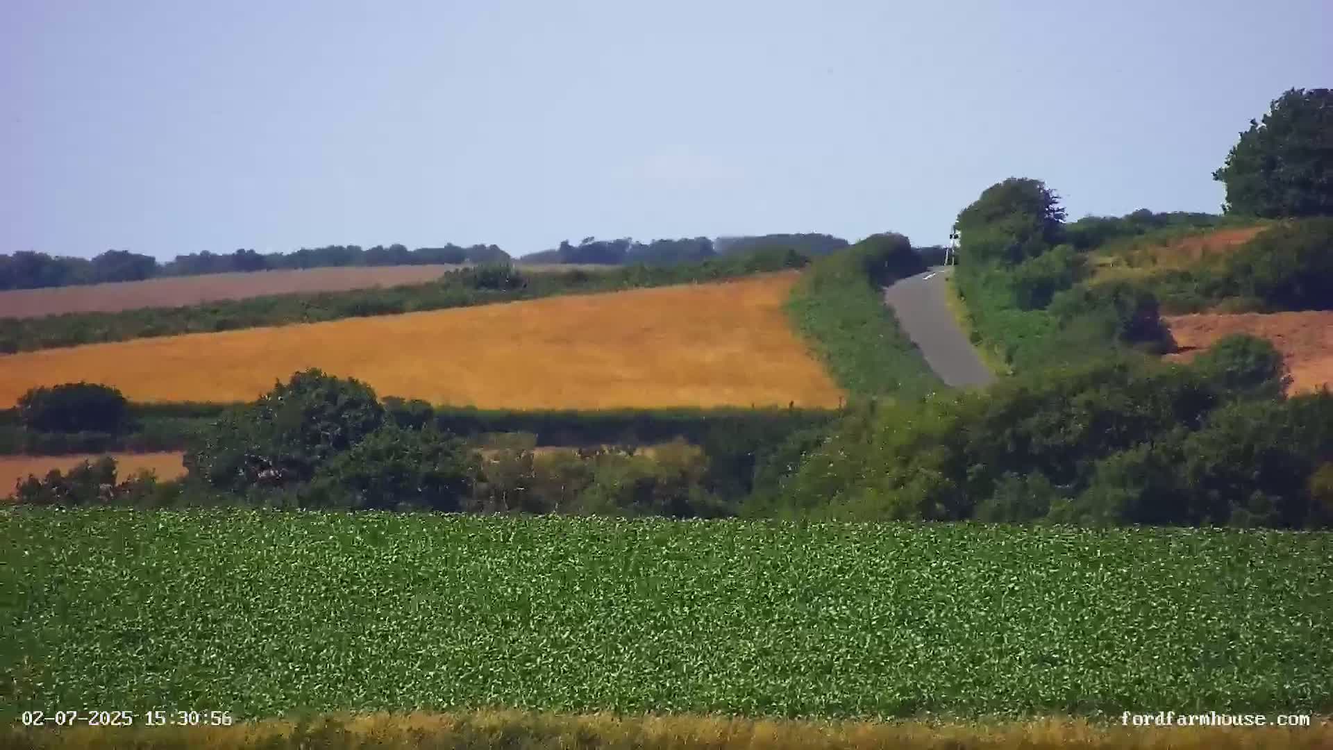 Whitwell Ford Farm House Countryside Live Cam - Whitwell, Isle of Wight, South East, England, United Kingdom