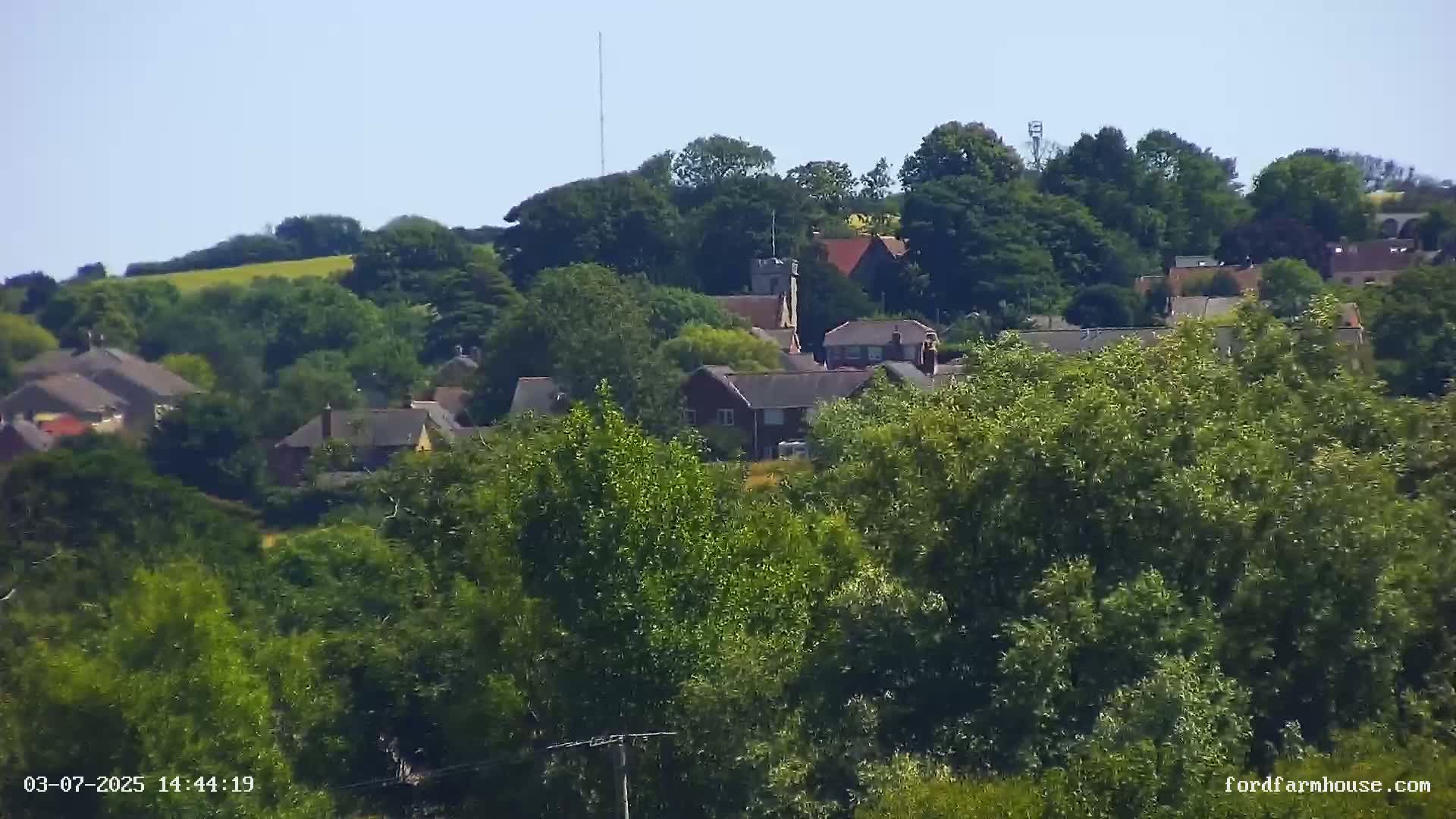 Whitwell Ford Farm House Countryside Live Cam - Whitwell, Isle of Wight, South East, England, United Kingdom