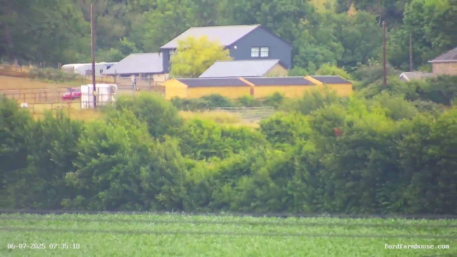 Whitwell Ford Farm House Countryside Live Cam - Whitwell, Isle of Wight, South East, England, United Kingdom