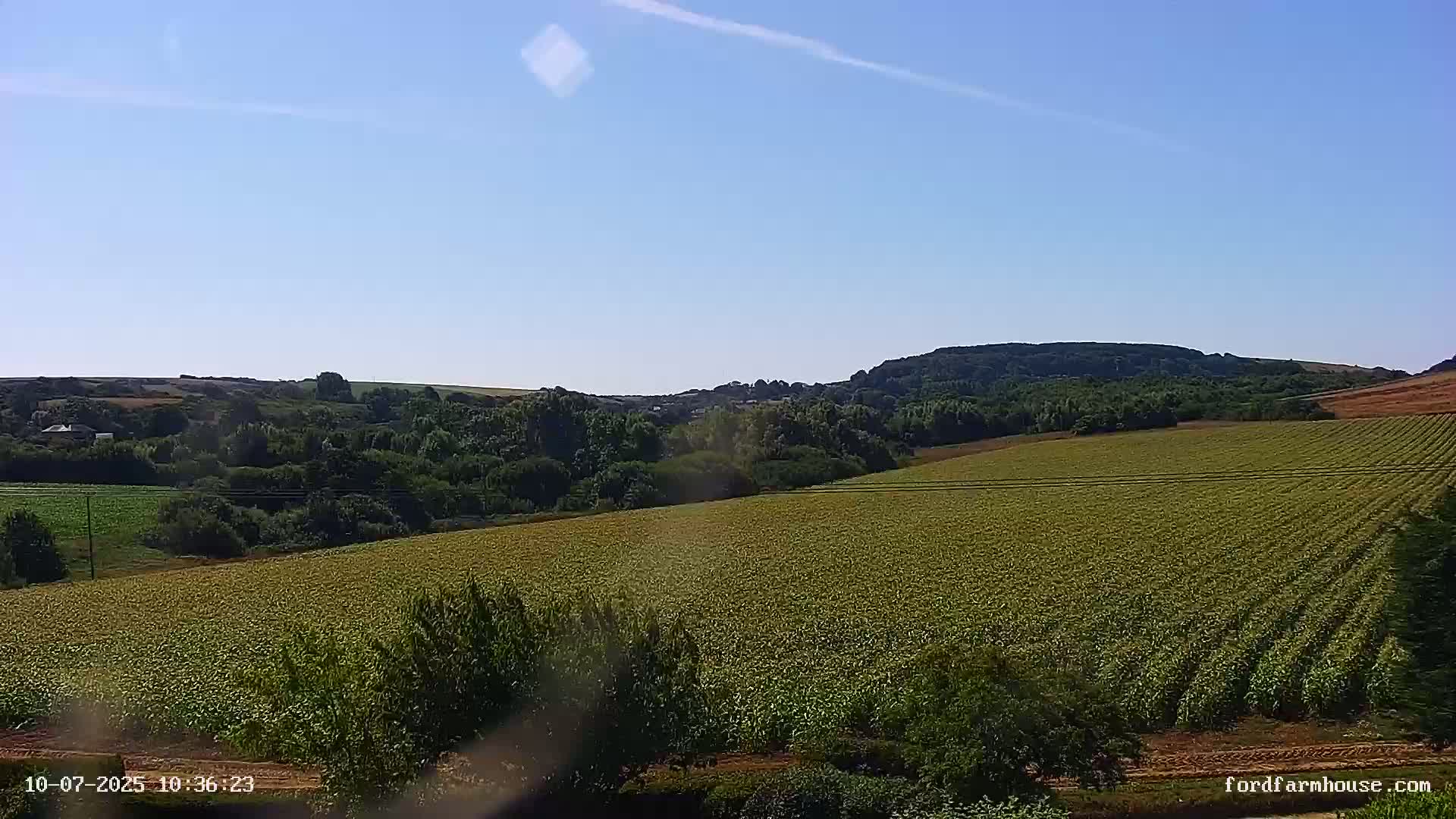 Whitwell Ford Farm House Countryside Live Cam - Whitwell, Isle of Wight, South East, England, United Kingdom