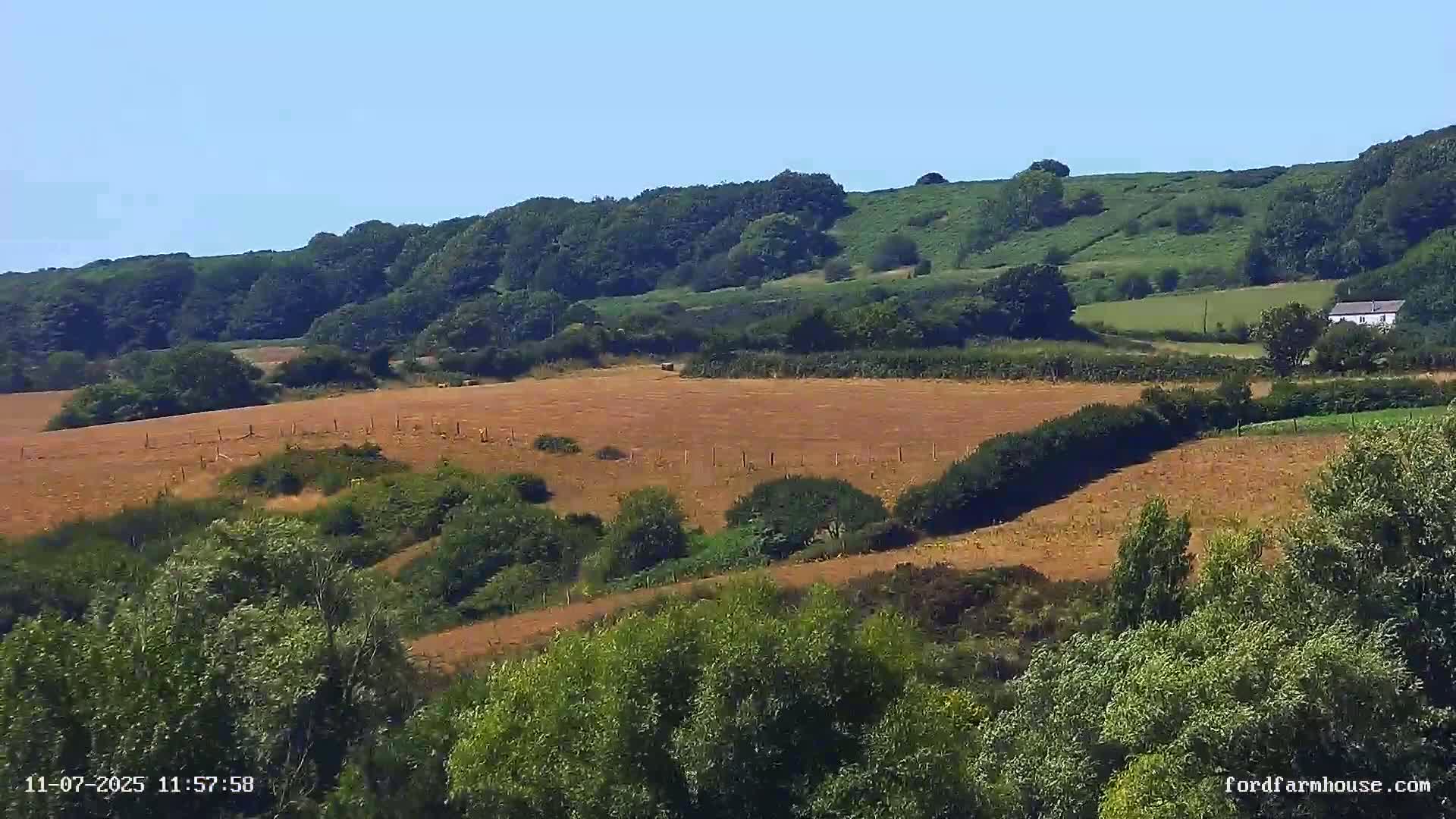 Whitwell Ford Farm House Countryside Live Cam - Whitwell, Isle of Wight, South East, England, United Kingdom