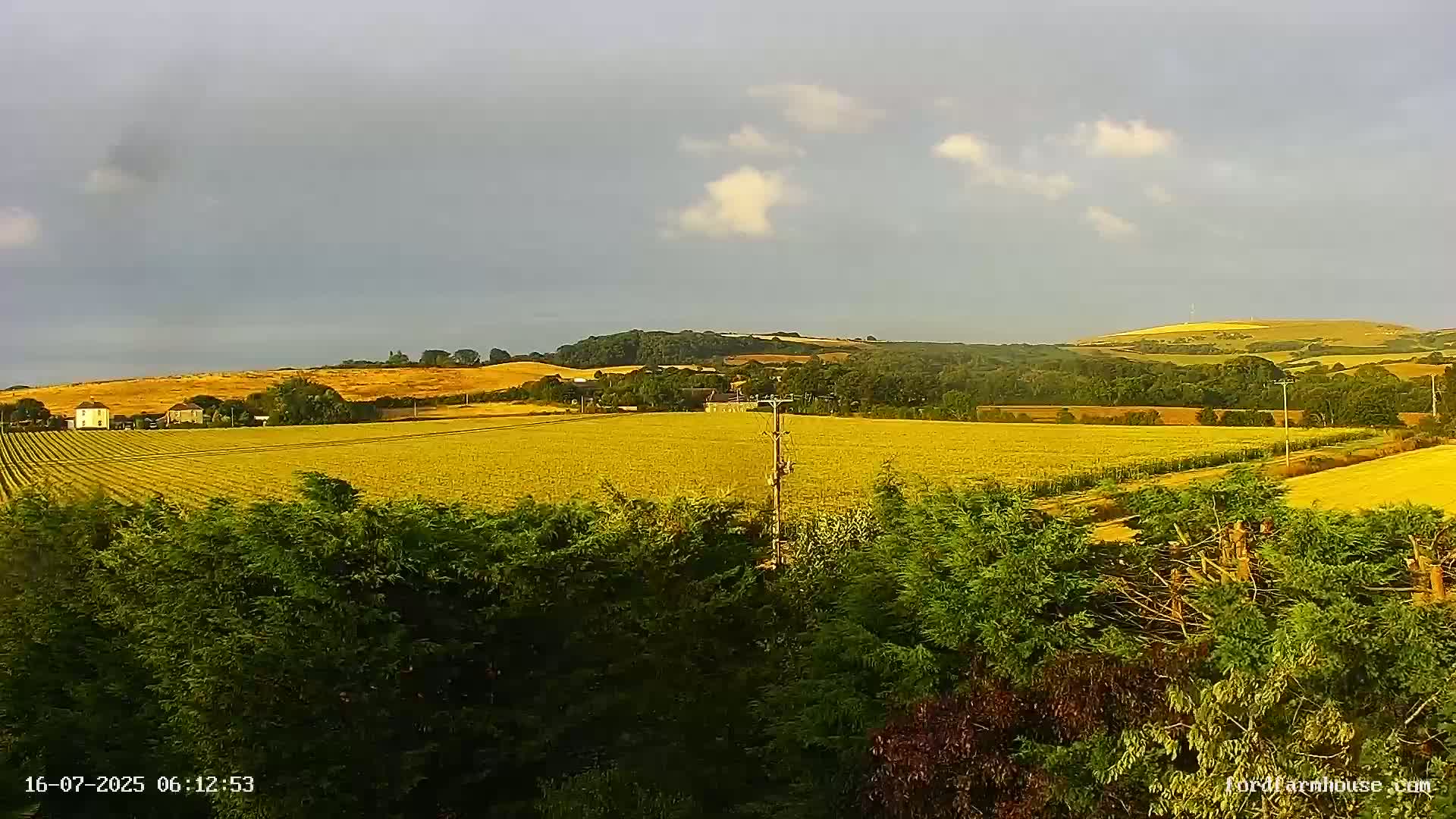 Whitwell Ford Farm House Countryside Live Cam - Whitwell, Isle of Wight, South East, England, United Kingdom