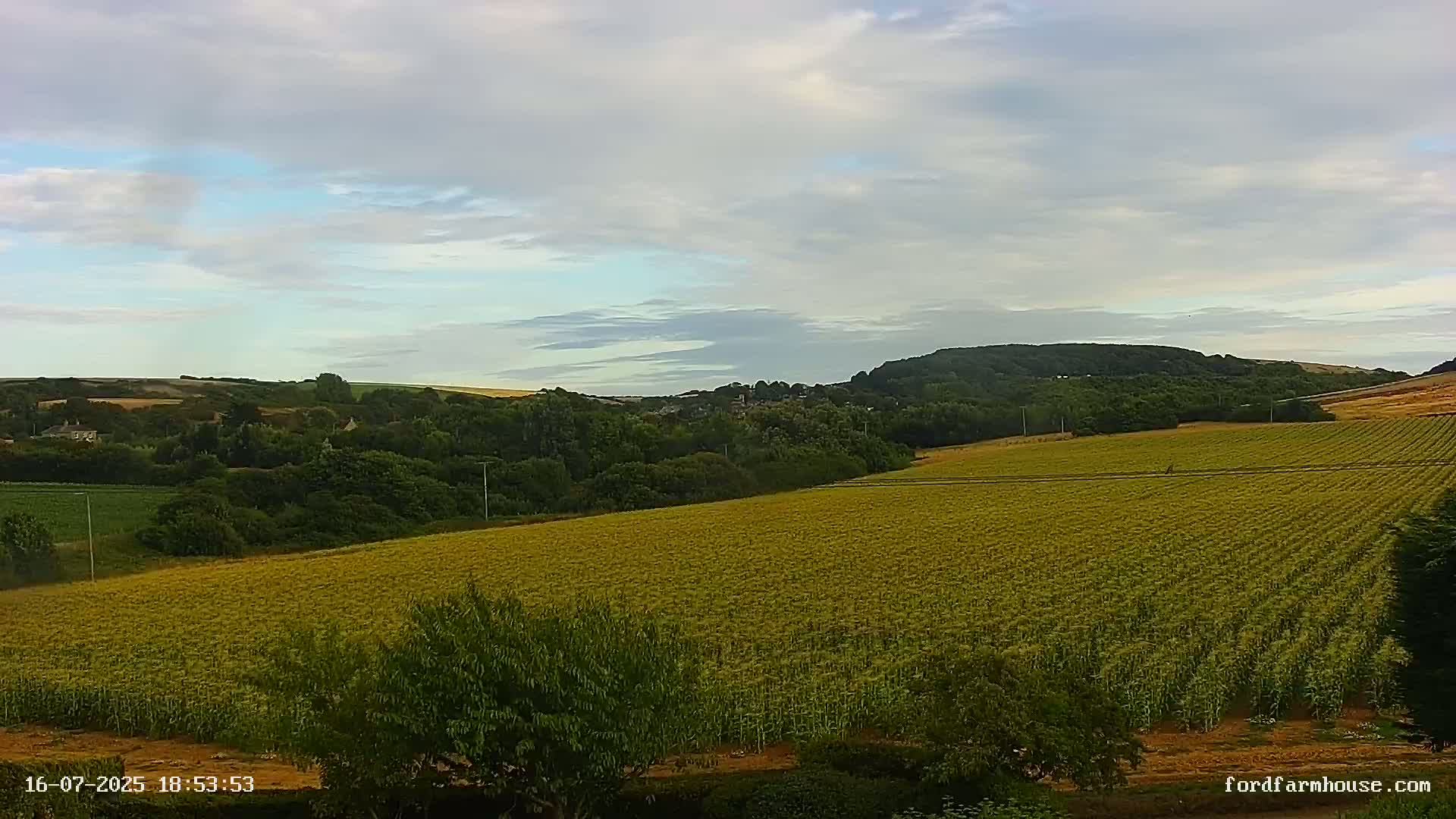 Whitwell Ford Farm House Countryside Live Cam - Whitwell, Isle of Wight, South East, England, United Kingdom