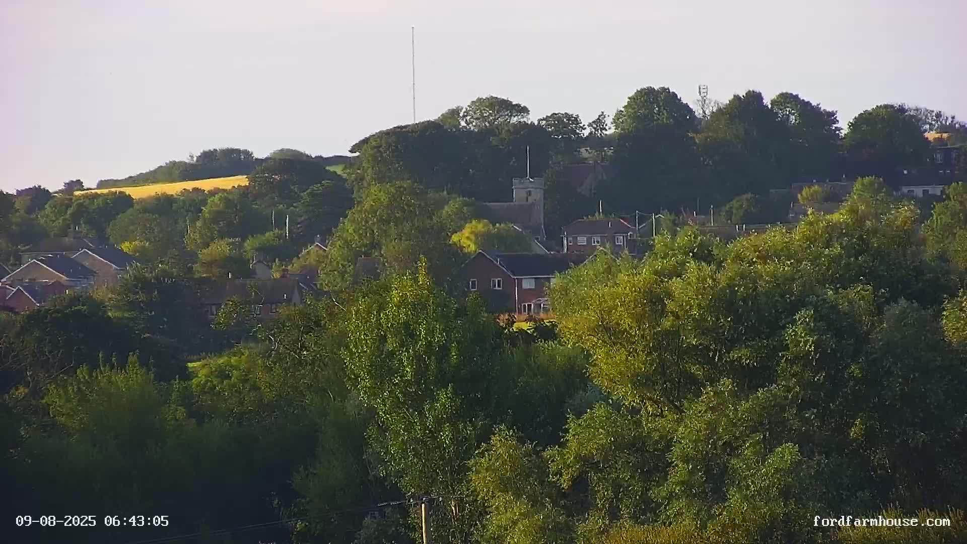 Whitwell Ford Farm House Countryside Live Cam - Whitwell, Isle of Wight, South East, England, United Kingdom