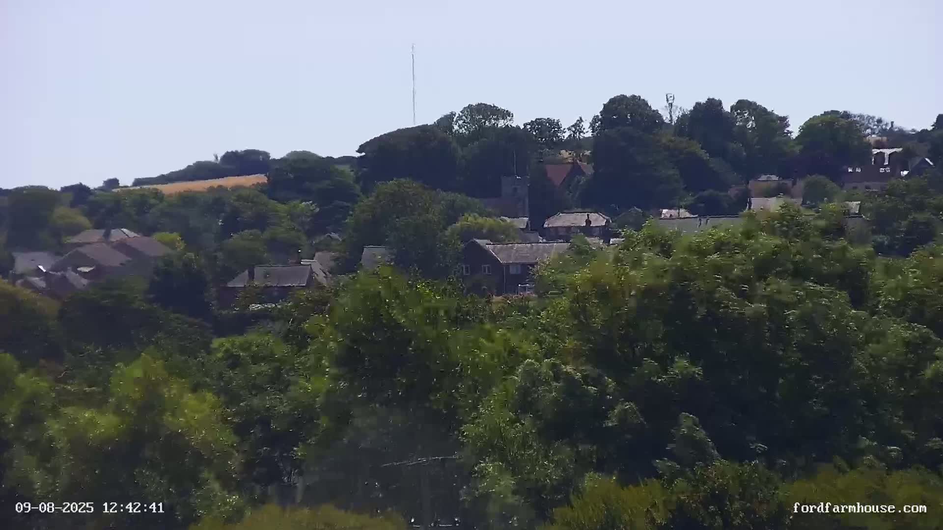 Whitwell Ford Farm House Countryside Live Cam - Whitwell, Isle of Wight, South East, England, United Kingdom