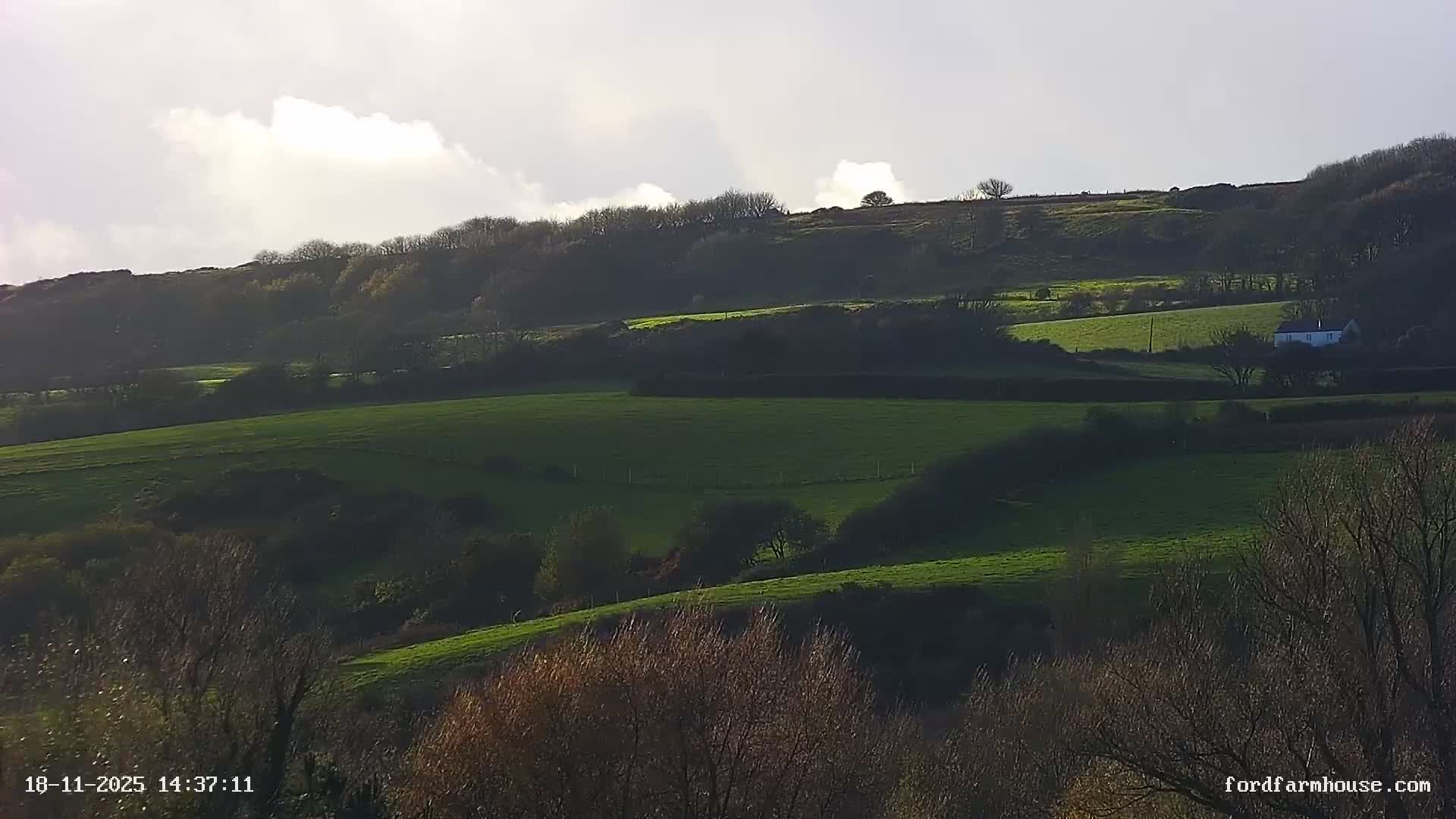 Whitwell Ford Farm House Countryside Live Cam - Whitwell, Isle of Wight, South East, England, United Kingdom