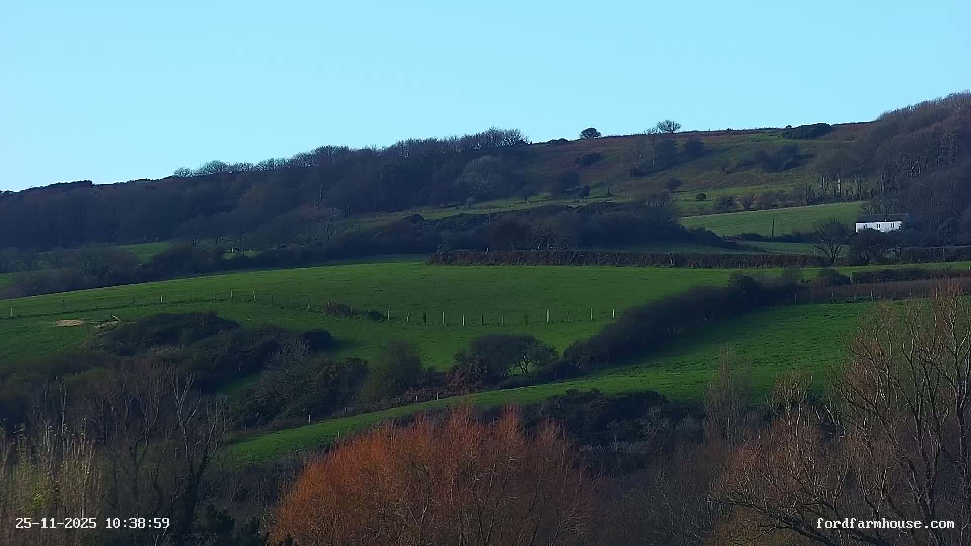Whitwell Ford Farm House Countryside Live Cam - Whitwell, Isle of Wight, South East, England, United Kingdom