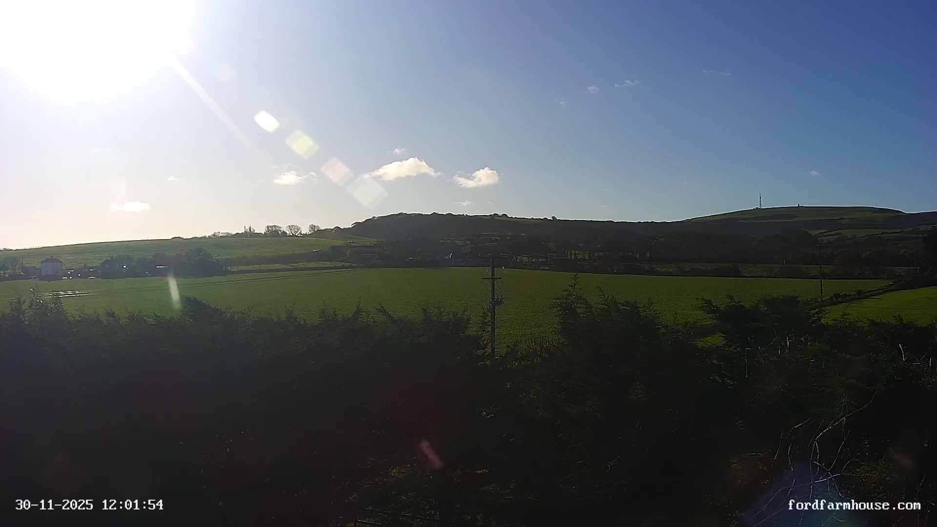 Whitwell Ford Farm House Countryside Live Cam - Whitwell, Isle of Wight, South East, England, United Kingdom