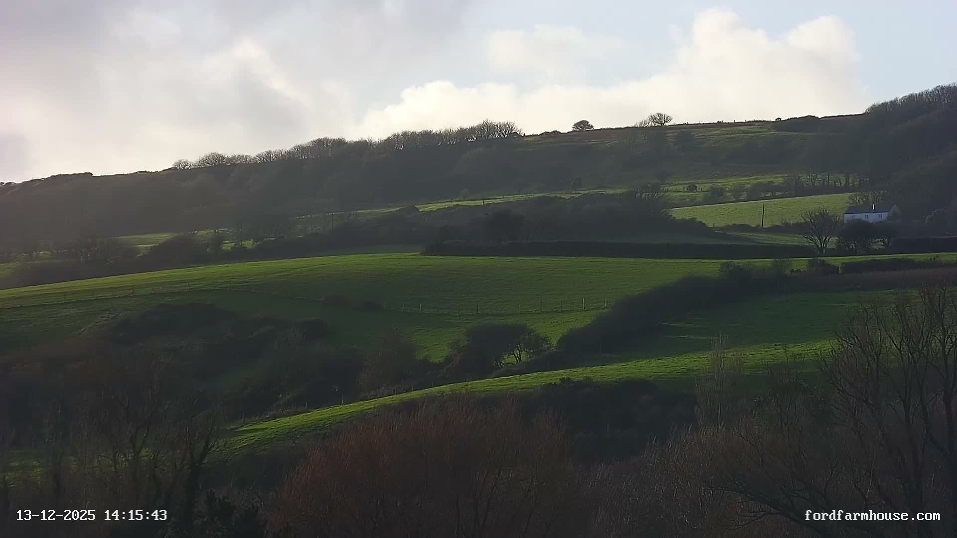 Whitwell Ford Farm House Countryside Live Cam - Whitwell, Isle of Wight, South East, England, United Kingdom
