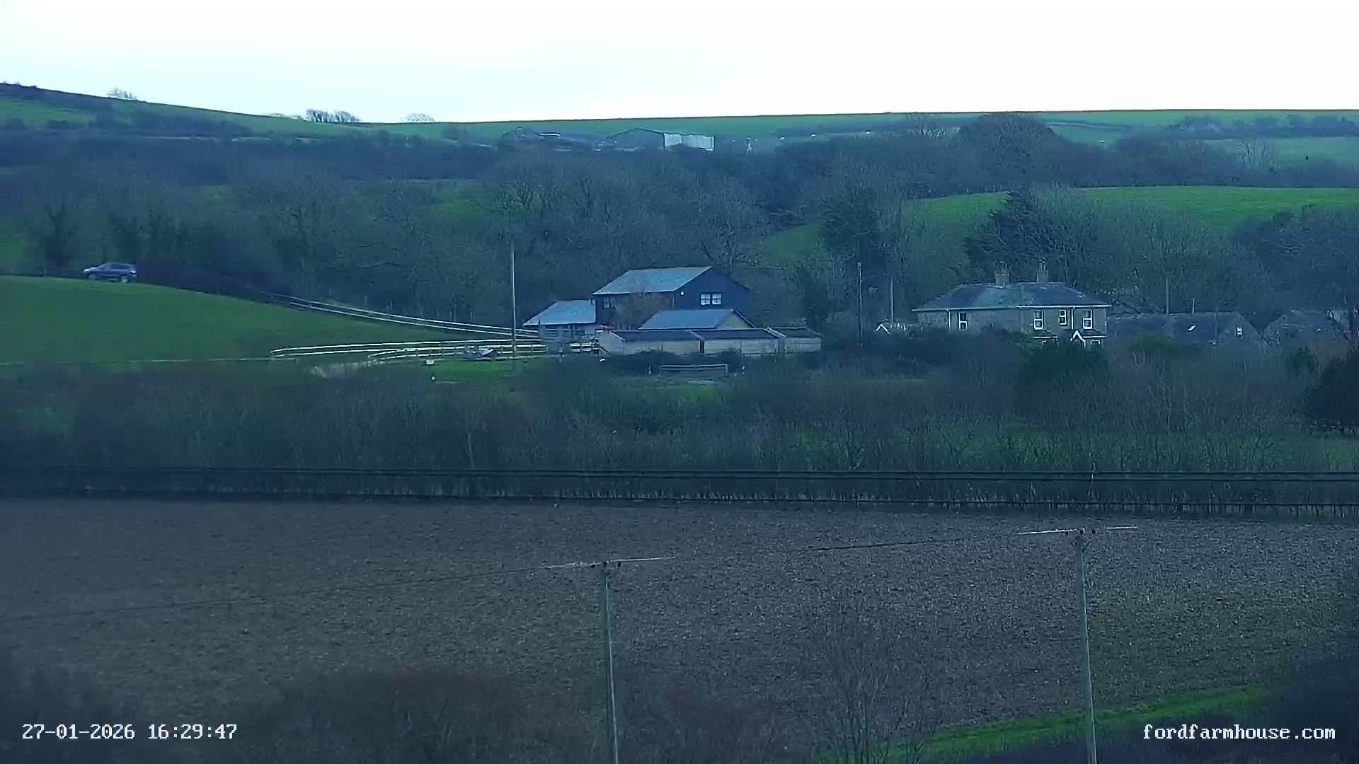 Whitwell Ford Farm House Countryside Live Cam - Whitwell, Isle of Wight, South East, England, United Kingdom