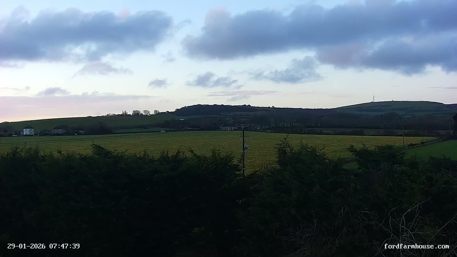 Whitwell Ford Farm House Countryside Live Cam - Whitwell, Isle of Wight, South East, England, United Kingdom