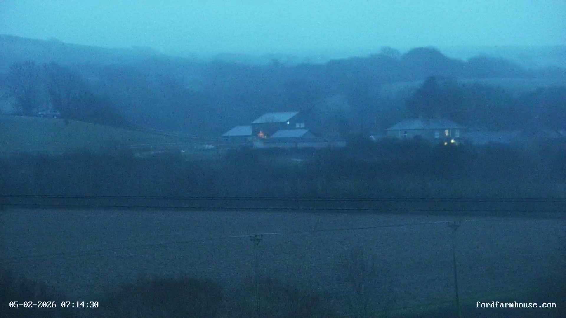 Whitwell Ford Farm House Countryside Live Cam - Whitwell, Isle of Wight, South East, England, United Kingdom