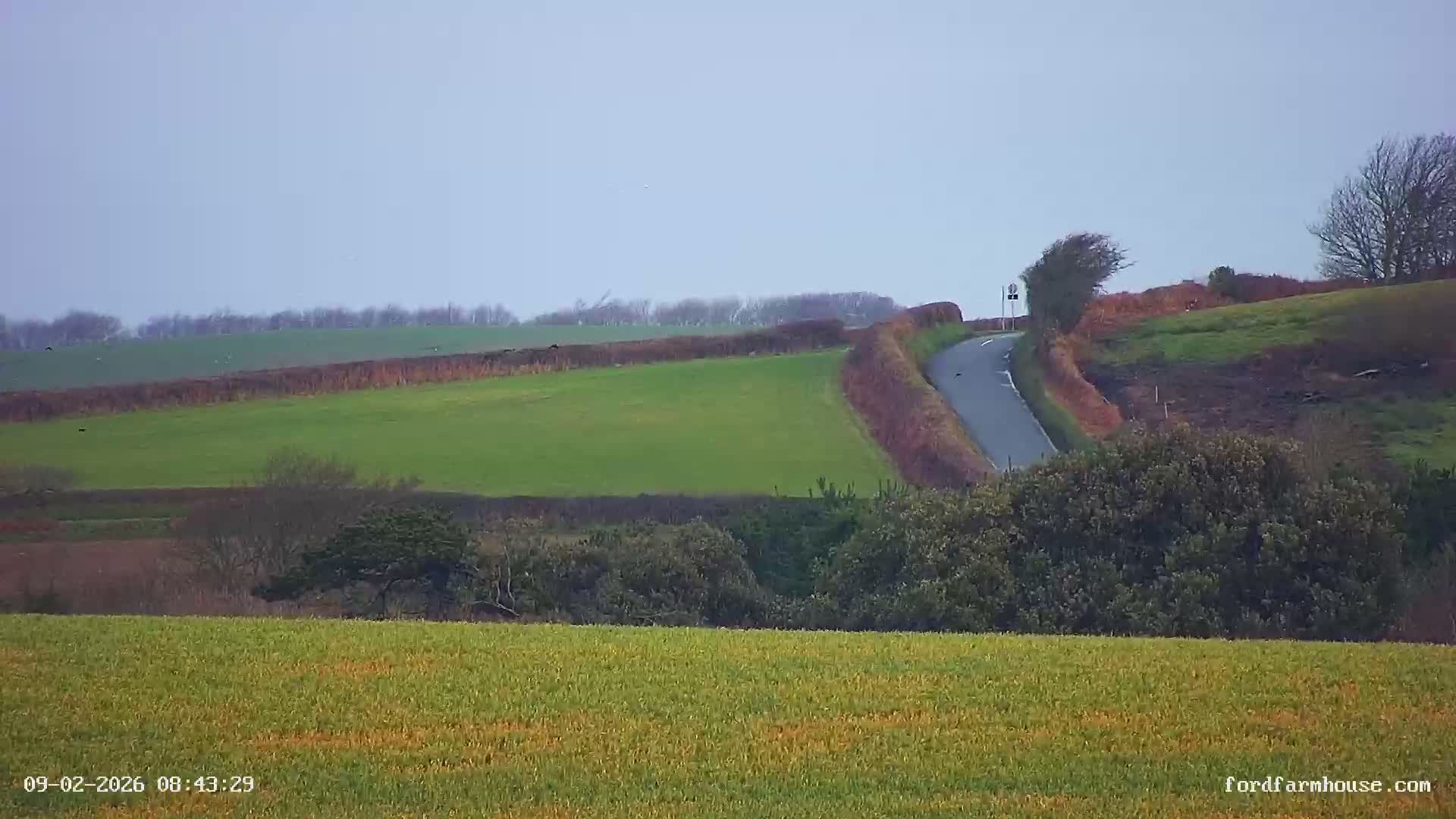 Whitwell Ford Farm House Countryside Live Cam - Whitwell, Isle of Wight, South East, England, United Kingdom