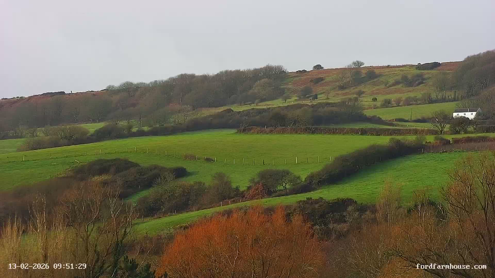 Whitwell Ford Farm House Countryside Live Cam - Whitwell, Isle of Wight, South East, England, United Kingdom