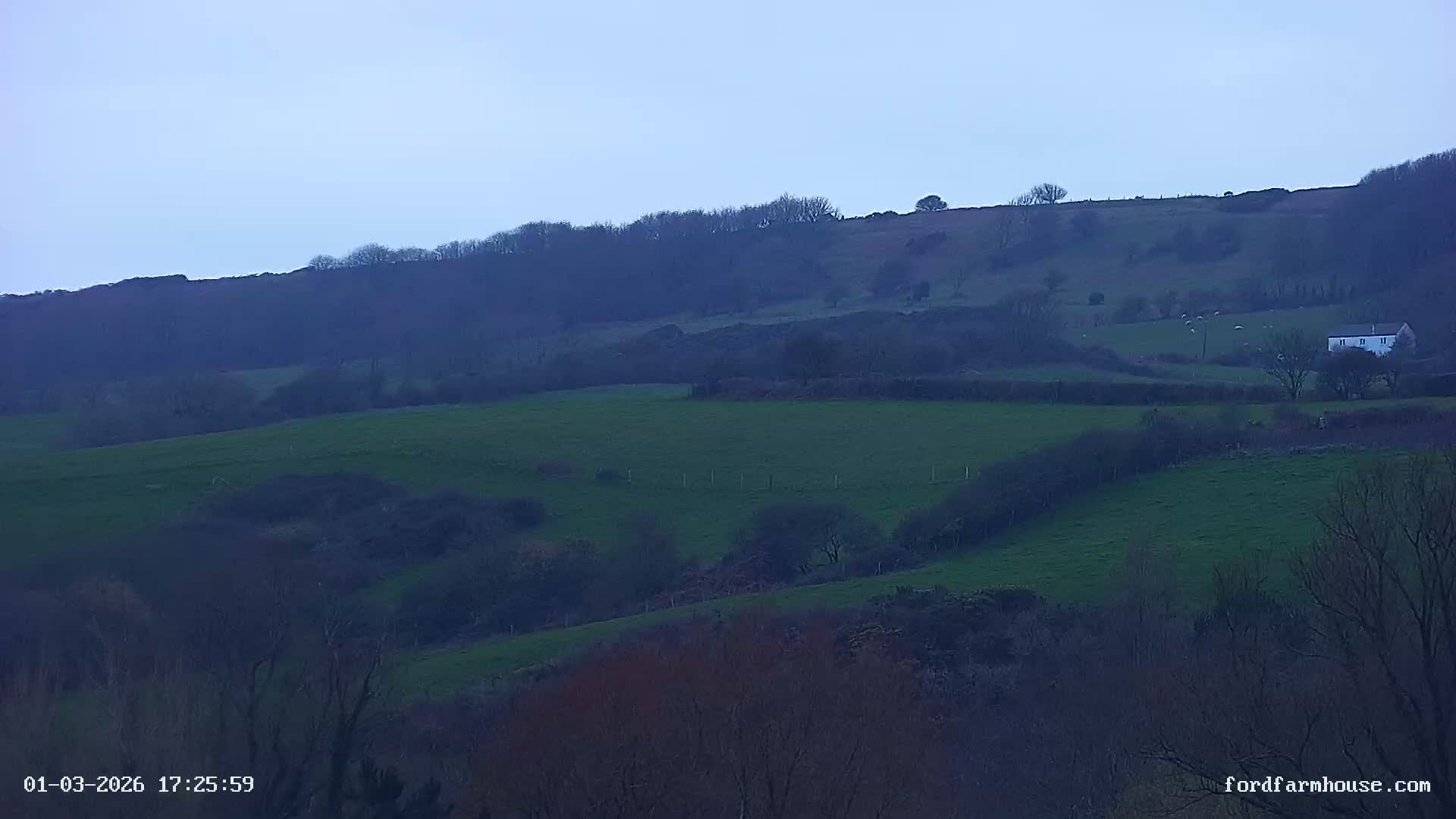 Whitwell Ford Farm House Countryside Live Cam - Whitwell, Isle of Wight, South East, England, United Kingdom
