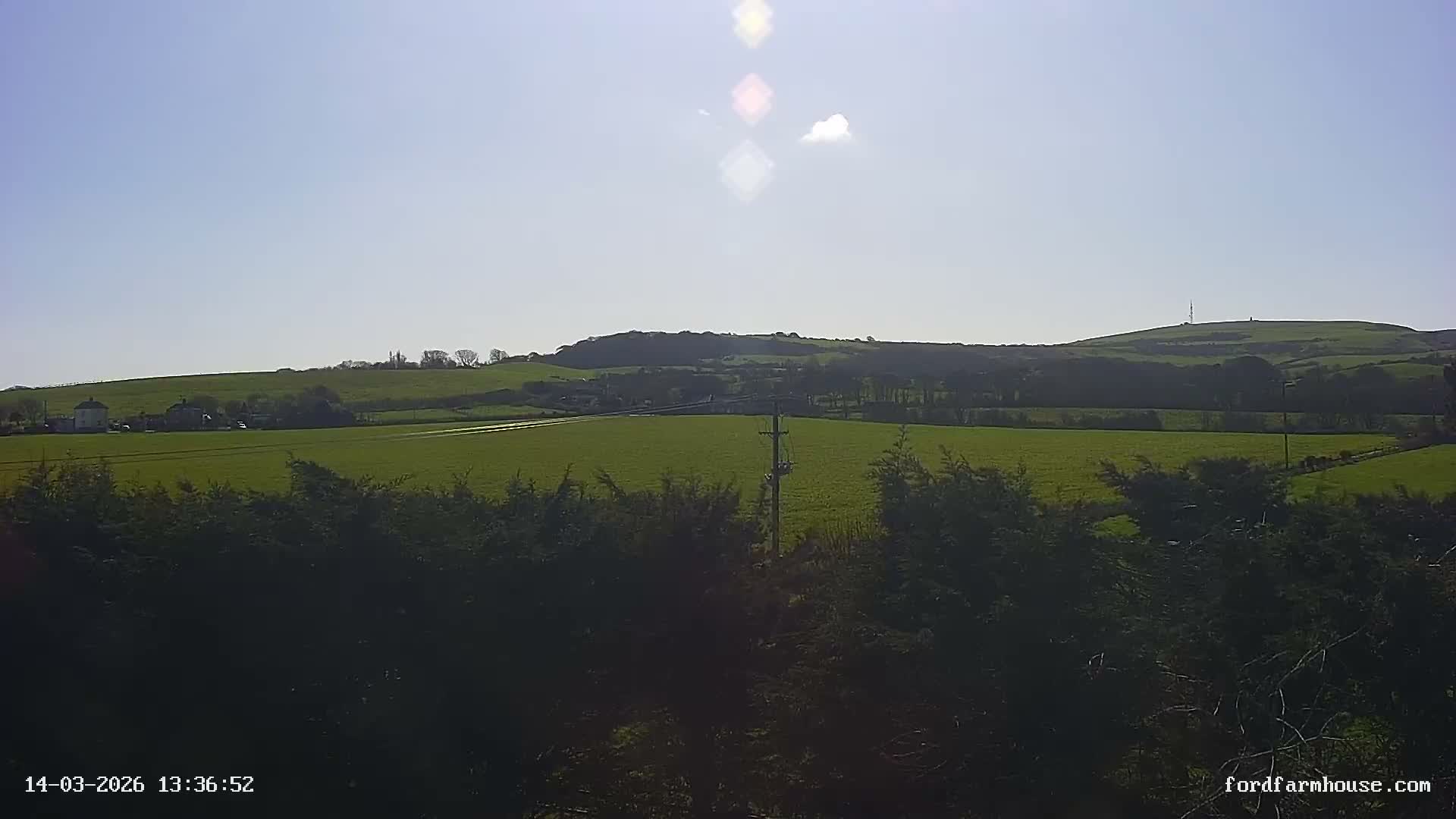 Whitwell Ford Farm House Countryside Live Cam - Whitwell, Isle of Wight, South East, England, United Kingdom