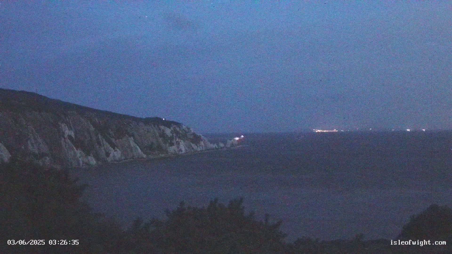 Totland, Alum Bay Needles Isle Of Wight's Live Cam -Freswater, Isle of Wight, South East, England, United Kingdom