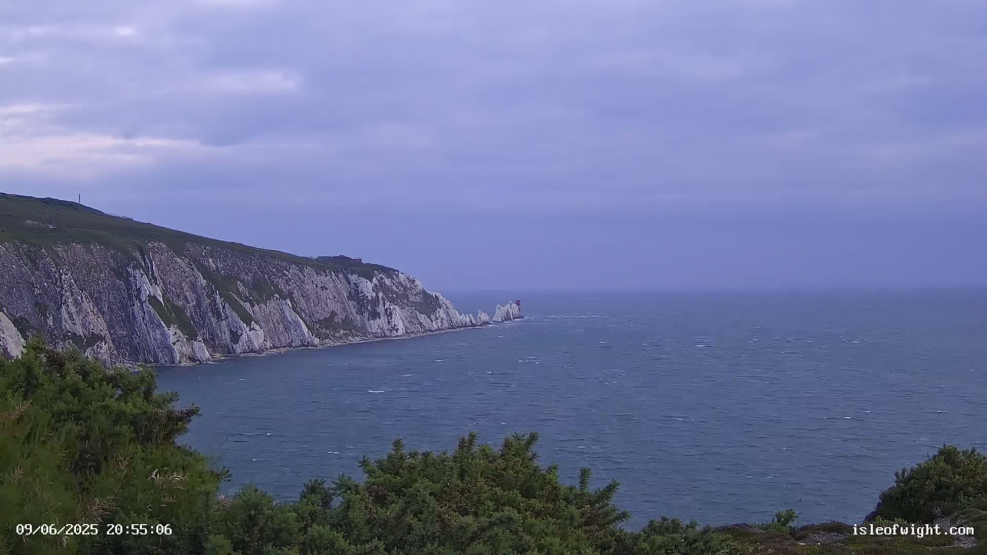Totland, Alum Bay Needles Isle Of Wight's Live Cam -Freswater, Isle of Wight, South East, England, United Kingdom