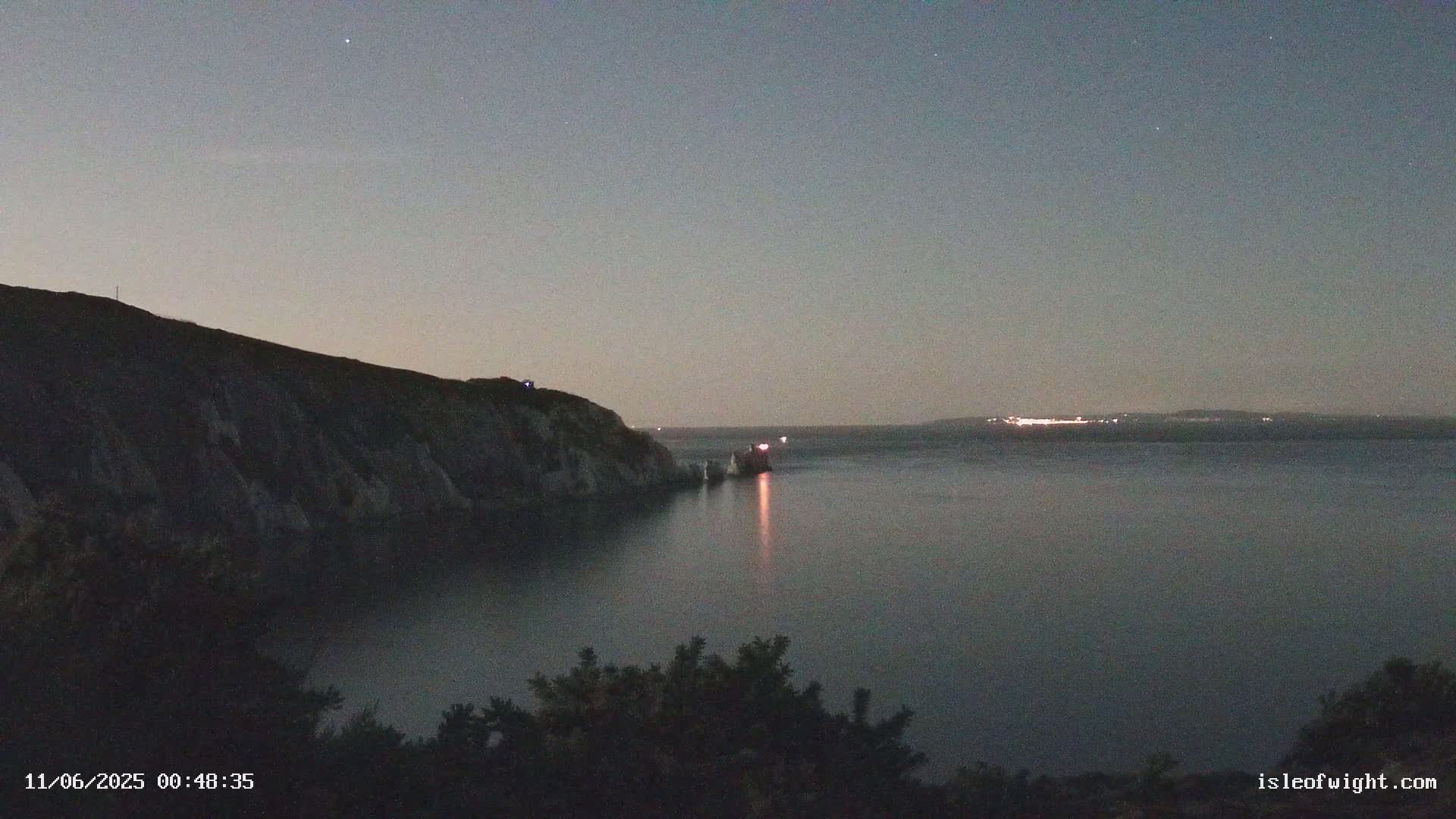 Totland, Alum Bay Needles Isle Of Wight's Live Cam -Freswater, Isle of Wight, South East, England, United Kingdom