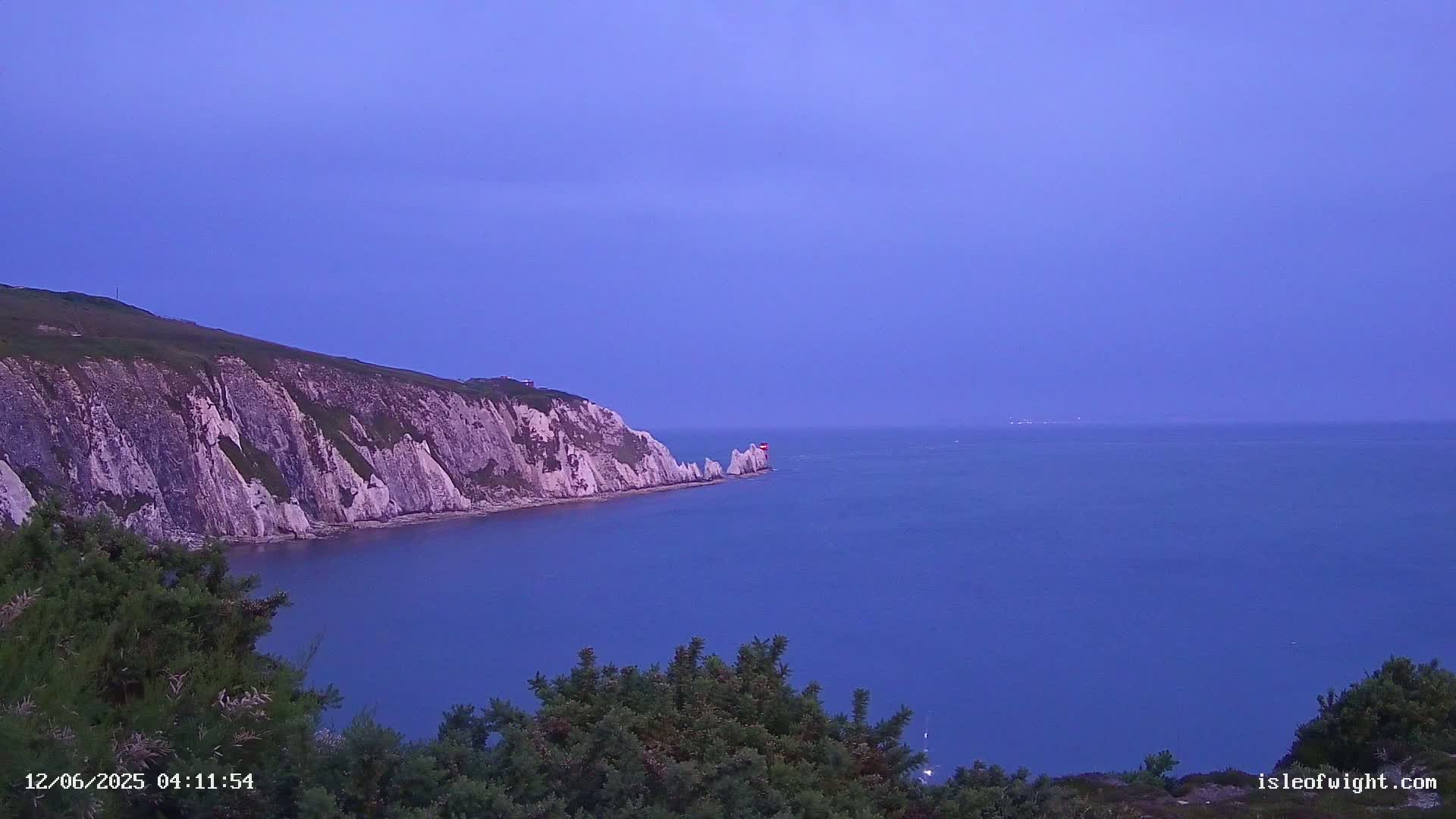 Totland, Alum Bay Needles Isle Of Wight's Live Cam -Freswater, Isle of Wight, South East, England, United Kingdom