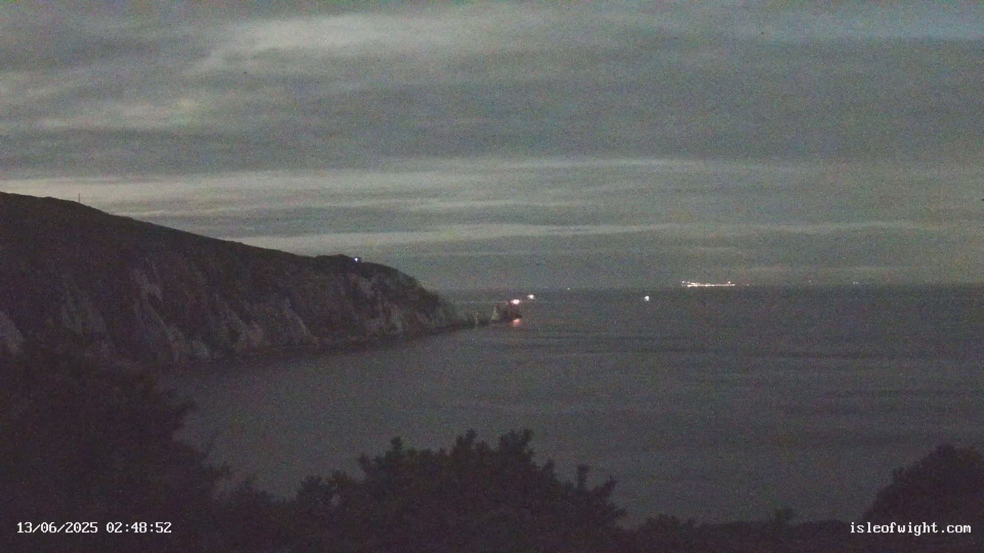 Totland, Alum Bay Needles Isle Of Wight's Live Cam -Freswater, Isle of Wight, South East, England, United Kingdom