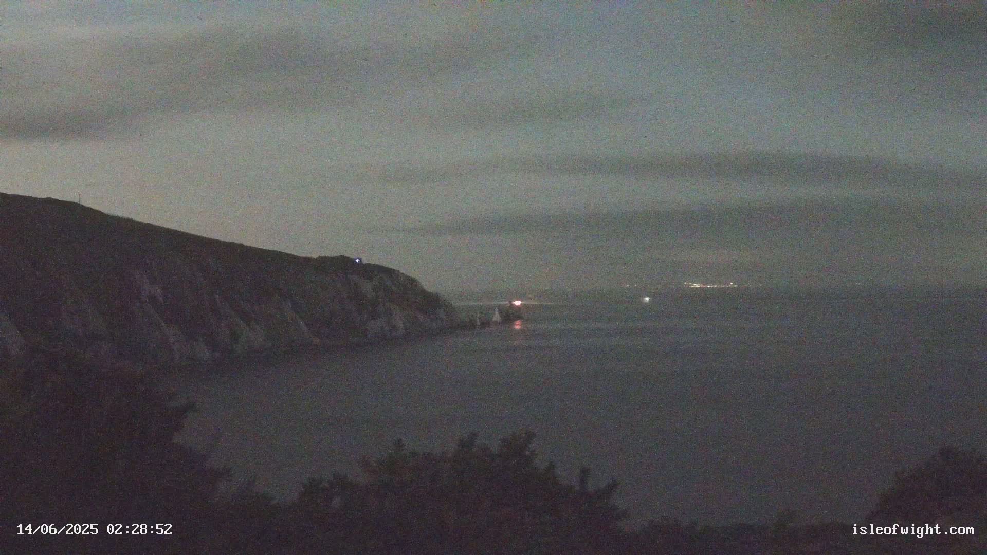 Totland, Alum Bay Needles Isle Of Wight's Live Cam -Freswater, Isle of Wight, South East, England, United Kingdom