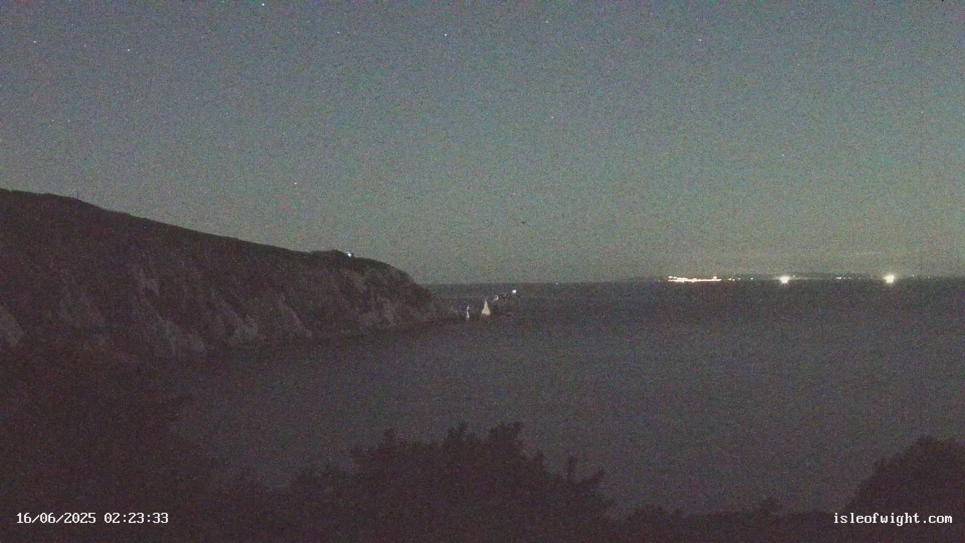 Totland, Alum Bay Needles Isle Of Wight's Live Cam -Freswater, Isle of Wight, South East, England, United Kingdom