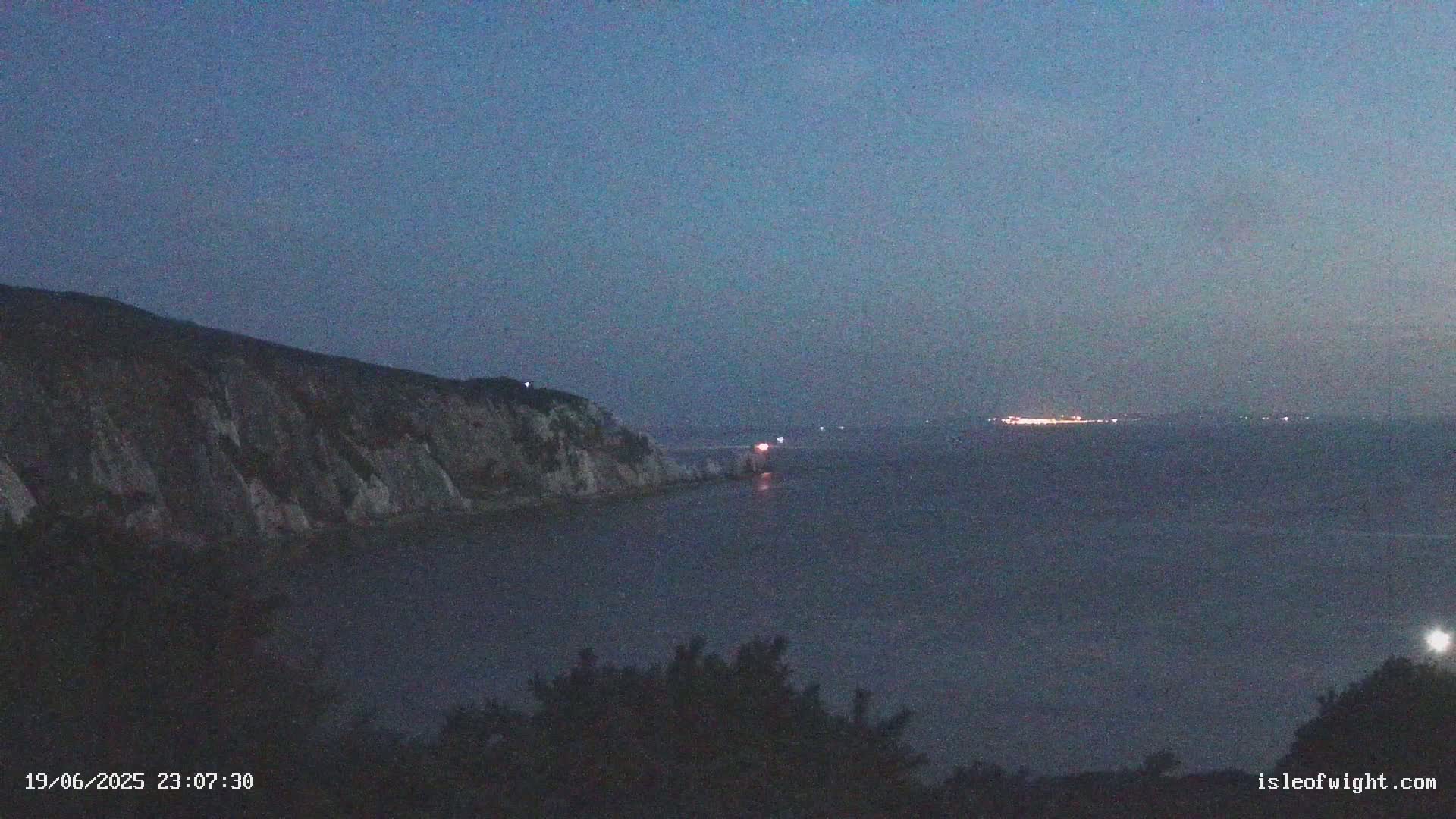 Totland, Alum Bay Needles Isle Of Wight's Live Cam -Freswater, Isle of Wight, South East, England, United Kingdom