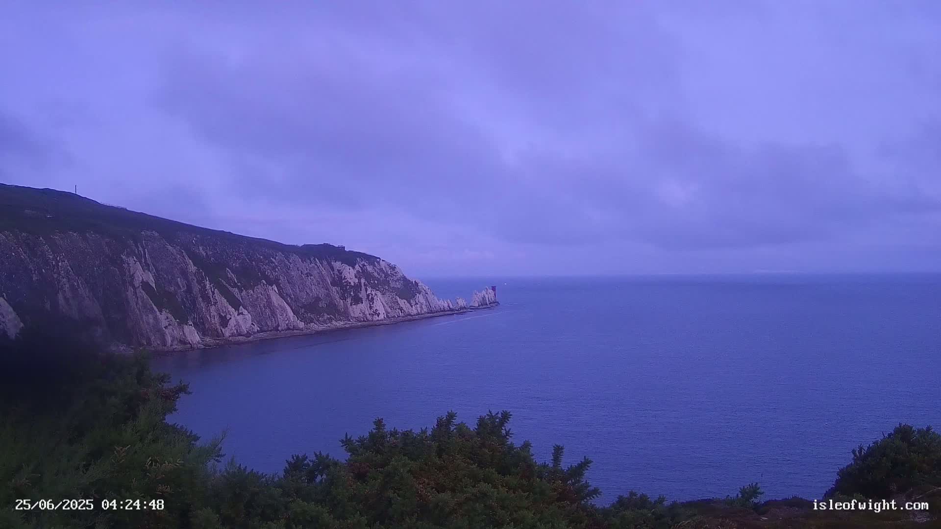 Totland, Alum Bay Needles Isle Of Wight's Live Cam -Freswater, Isle of Wight, South East, England, United Kingdom