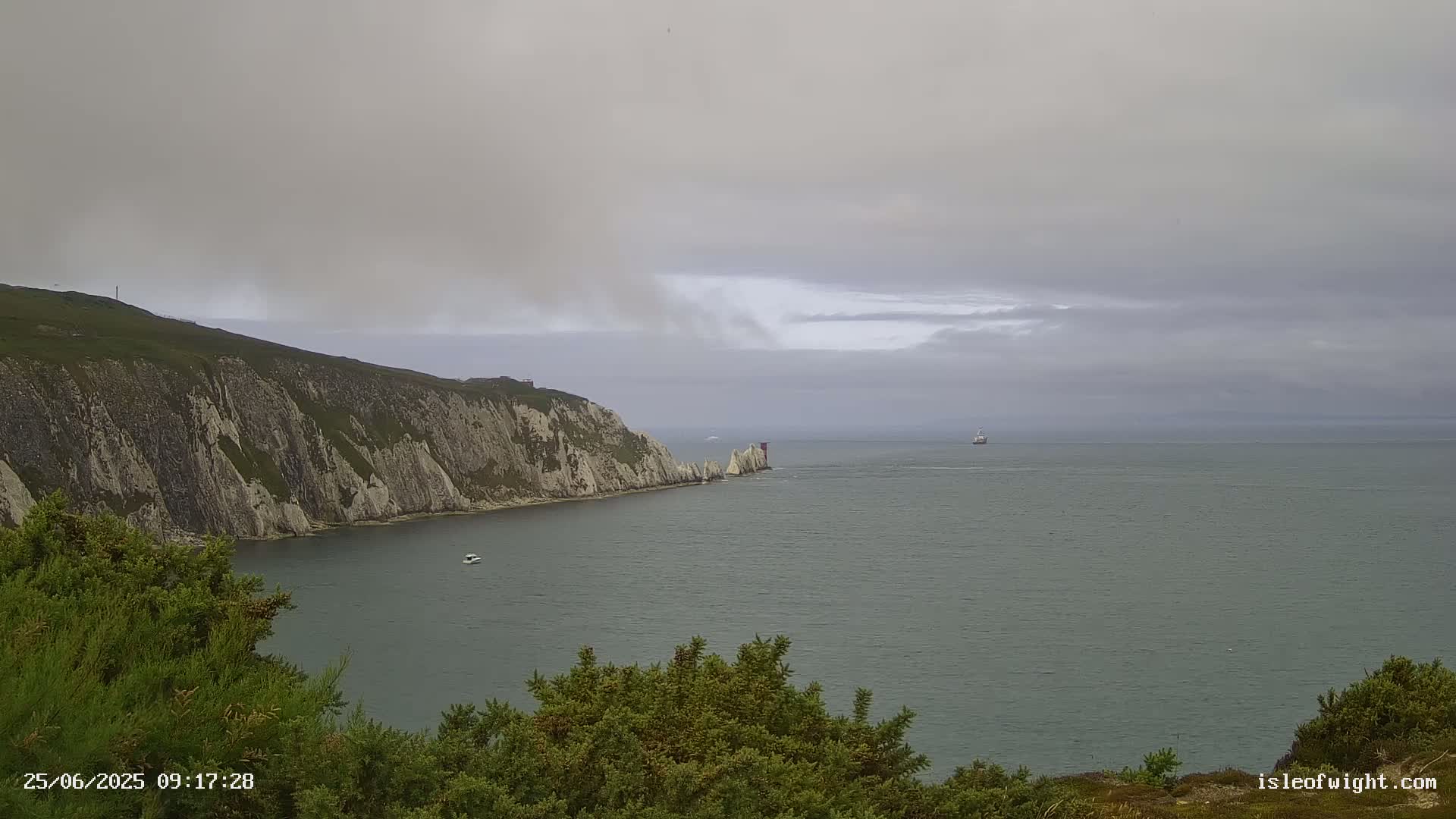 Totland, Alum Bay Needles Isle Of Wight's Live Cam -Freswater, Isle of Wight, South East, England, United Kingdom