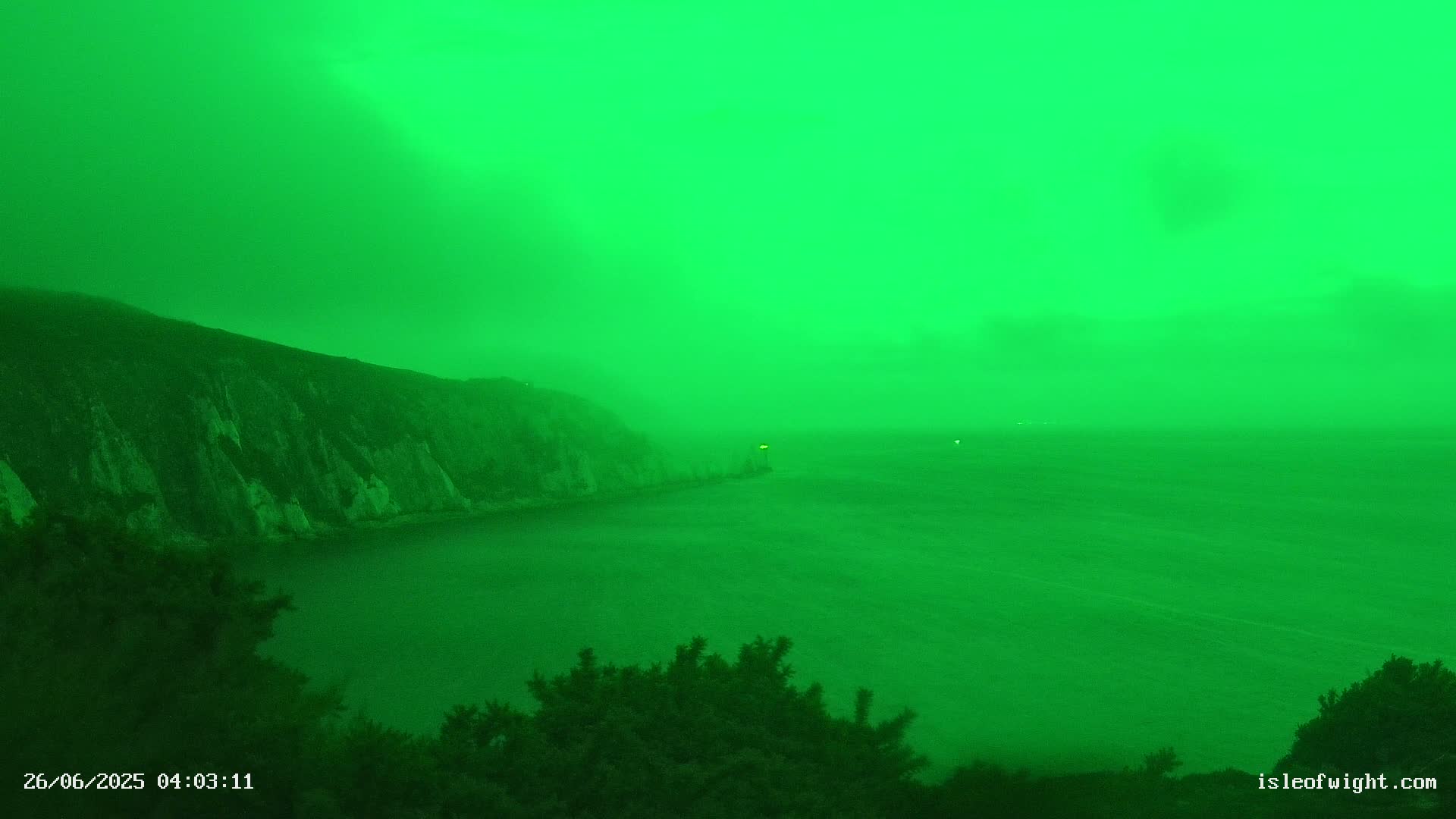 Totland, Alum Bay Needles Isle Of Wight's Live Cam -Freswater, Isle of Wight, South East, England, United Kingdom