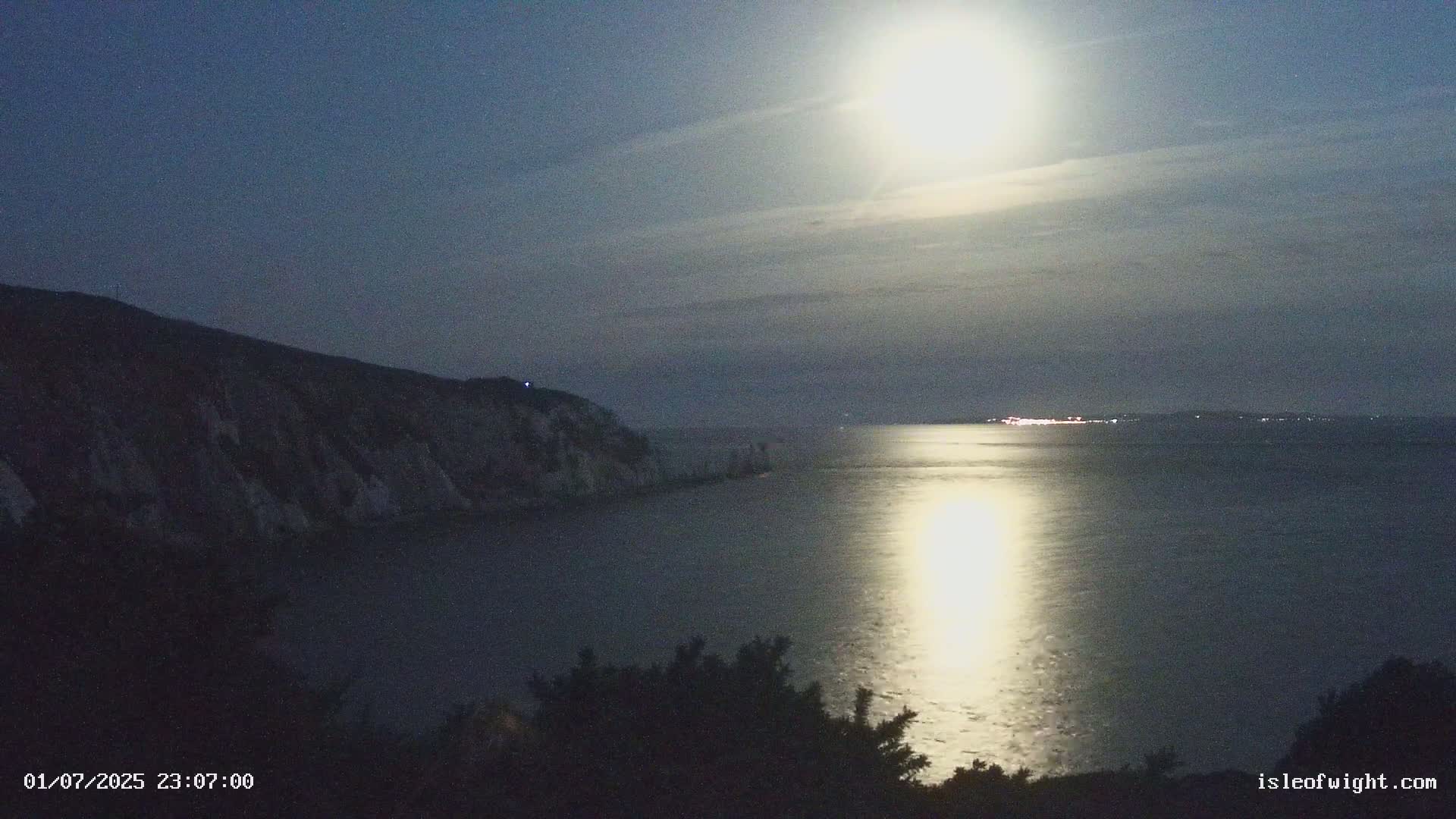 Totland, Alum Bay Needles Isle Of Wight's Live Cam -Freswater, Isle of Wight, South East, England, United Kingdom